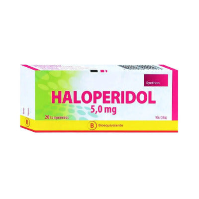 Haloperidol (B) 5 mg 20 Comprimidos Laboratorio Synthon