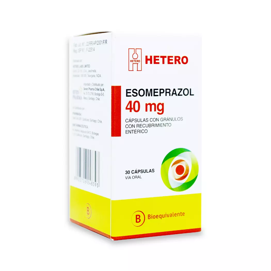 Esomeprazol (B) 40 mg 30 Capsulas