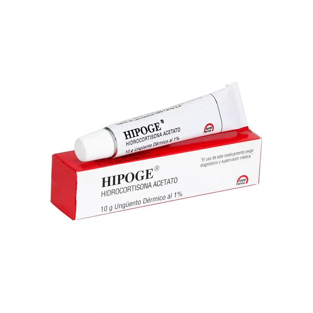 Hipoge Hidrocortisona 1% Unguento Dermico 10 g