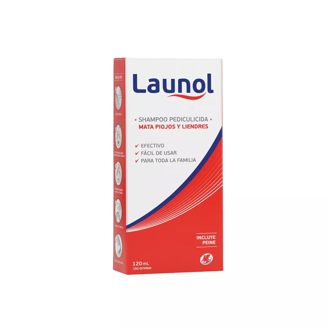 Launol Deltametrina 20 mg Shampoo 120 ml Laboratorio Chile