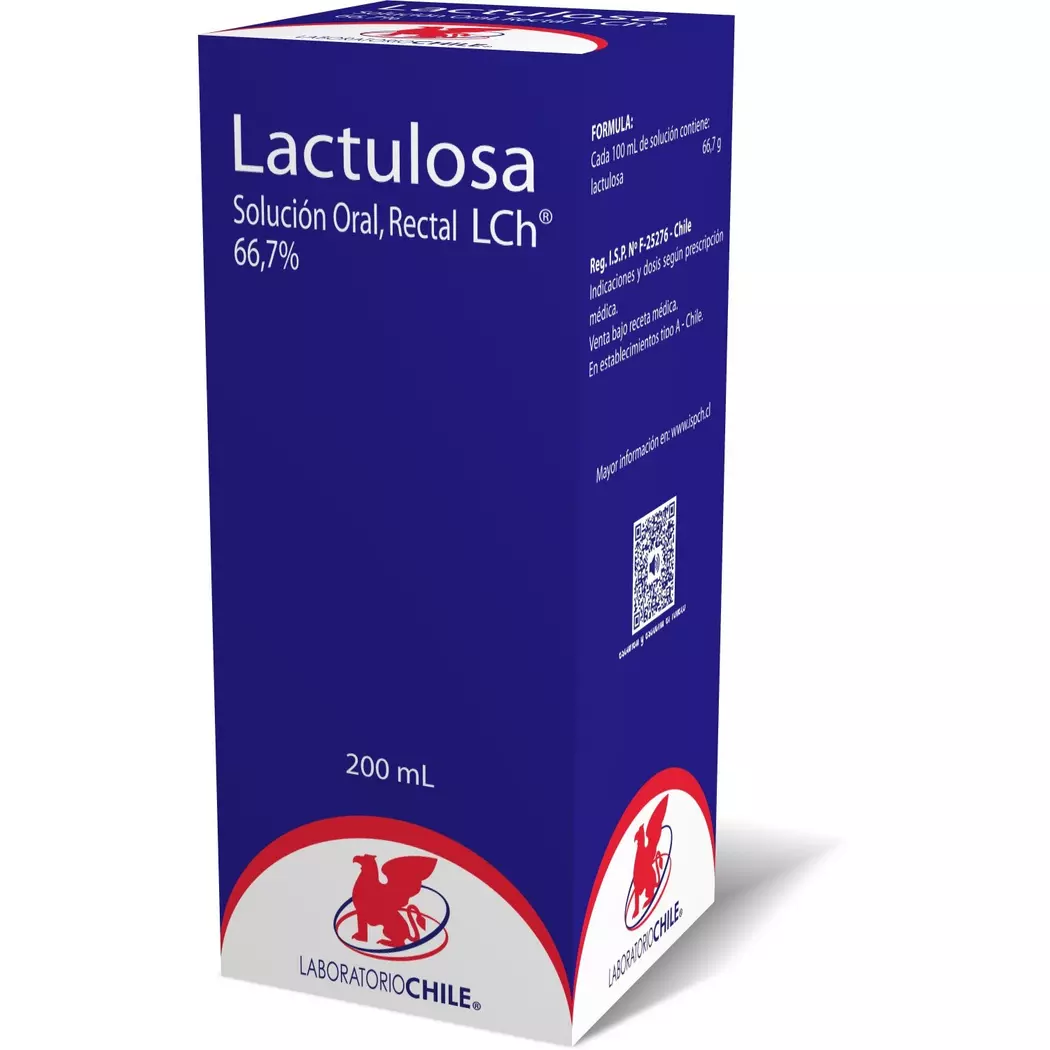 Lactulosa Solución 66.7% 200 ml Laboratorio Chile