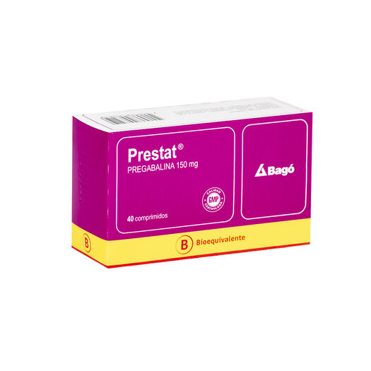 Prestat (B) Pregabalina 150 mg 40 Comprimidos