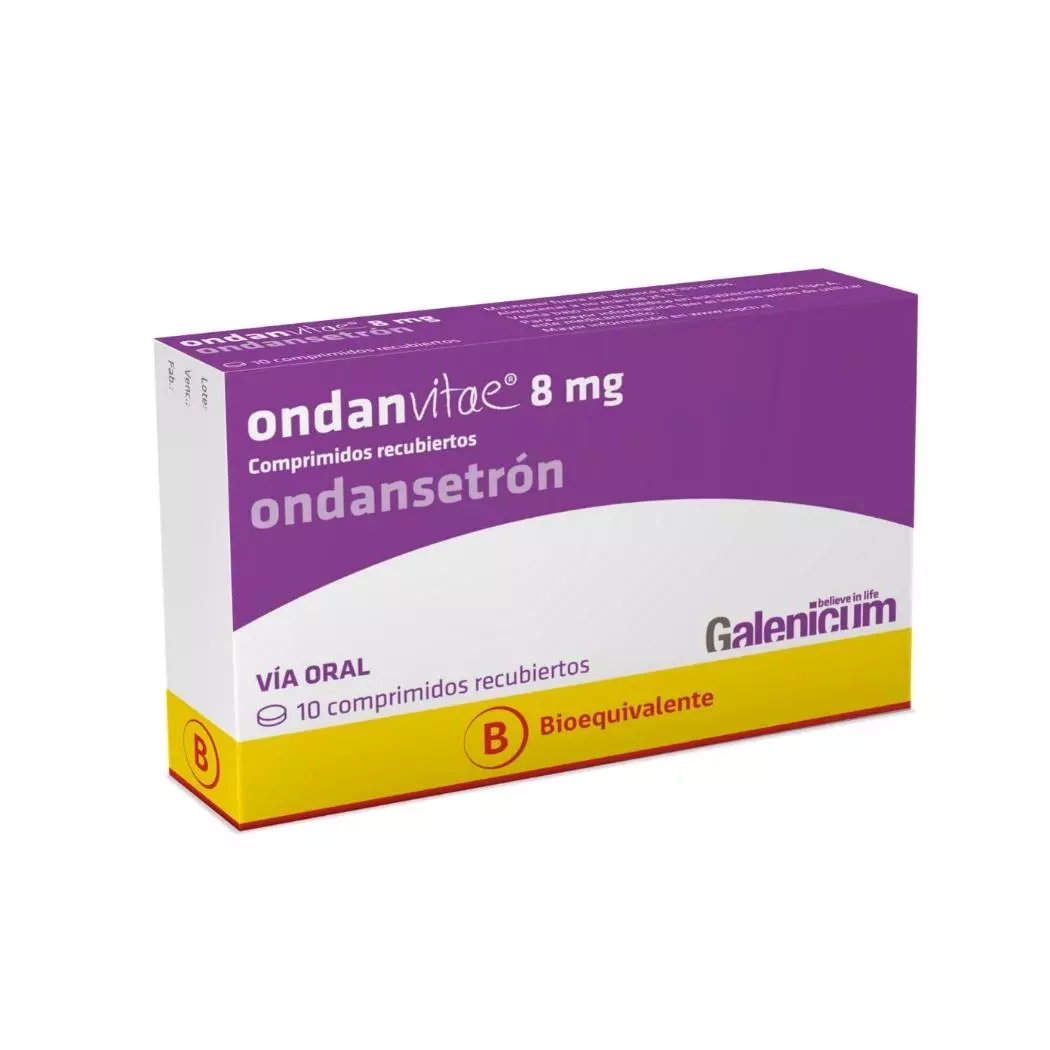 Ondanvitae (B) Ondansetrón 8 mg 10 Comprimidos Recubiertos Laboratorio Galenicum