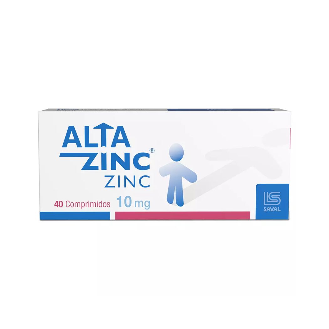Altazinc Zinc 10 mg 40 Comprimidos