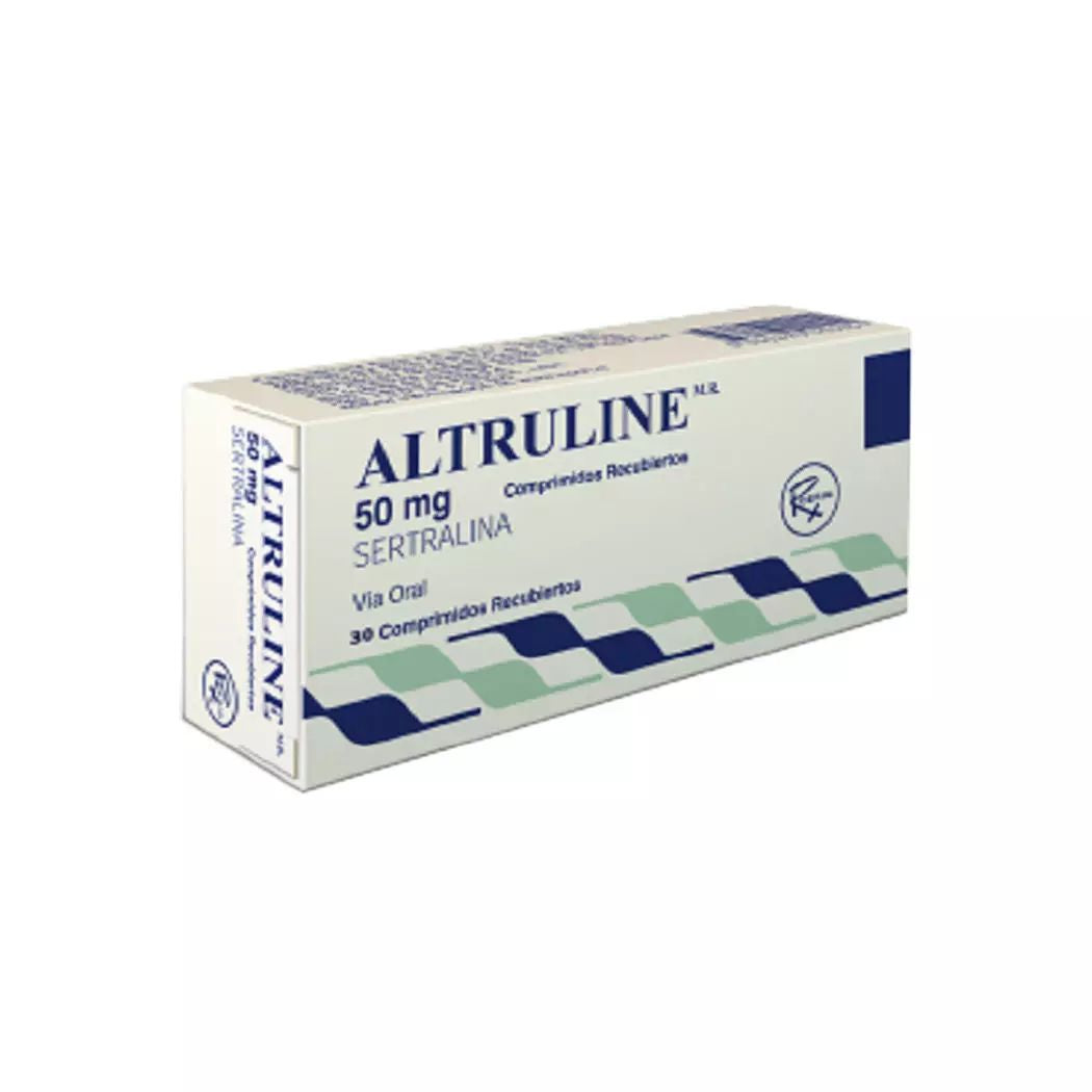 Altruline Sertralina 50 mg 30 Comprimidos