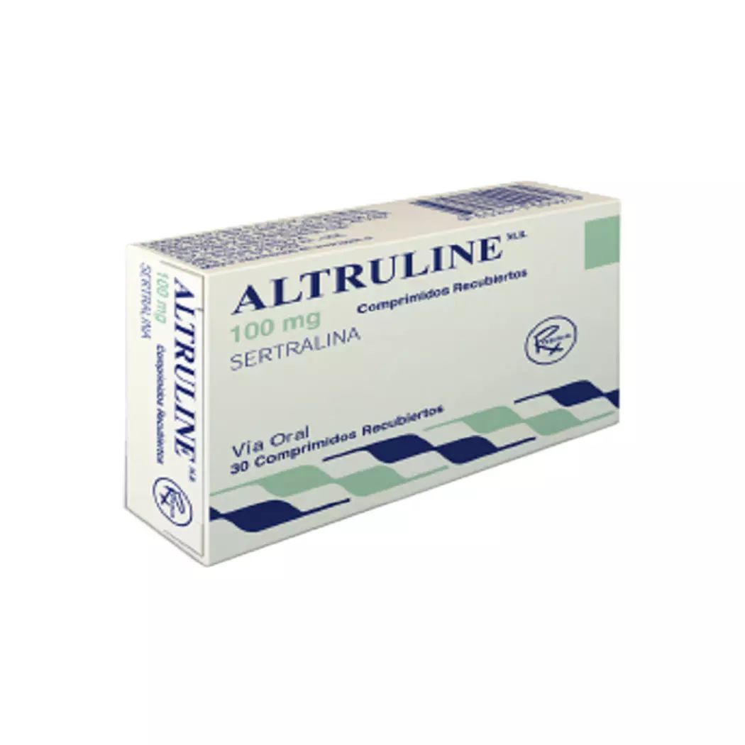 Altruline Sertralina 100 mg 30 Comprimidos