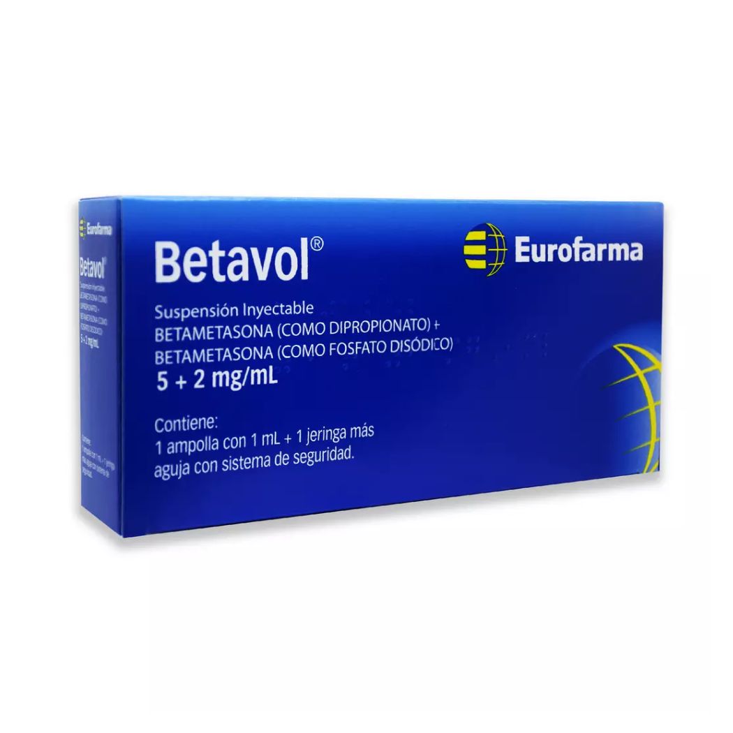 Betavol Betametasona 5 mg 1 Ampolla Inyectable