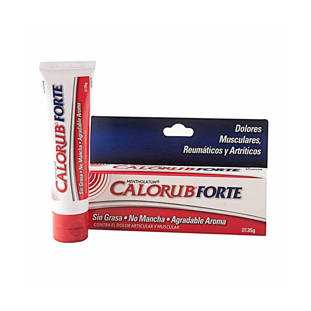 Calorub Forte Salicilato de Metilo/Mentol Pomada 35 g