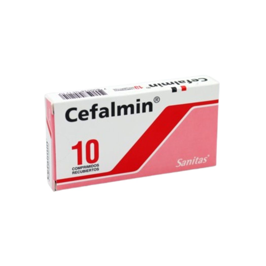 Cefalmin Metamizol 300 mg 10 Comprimidos Recubiertos