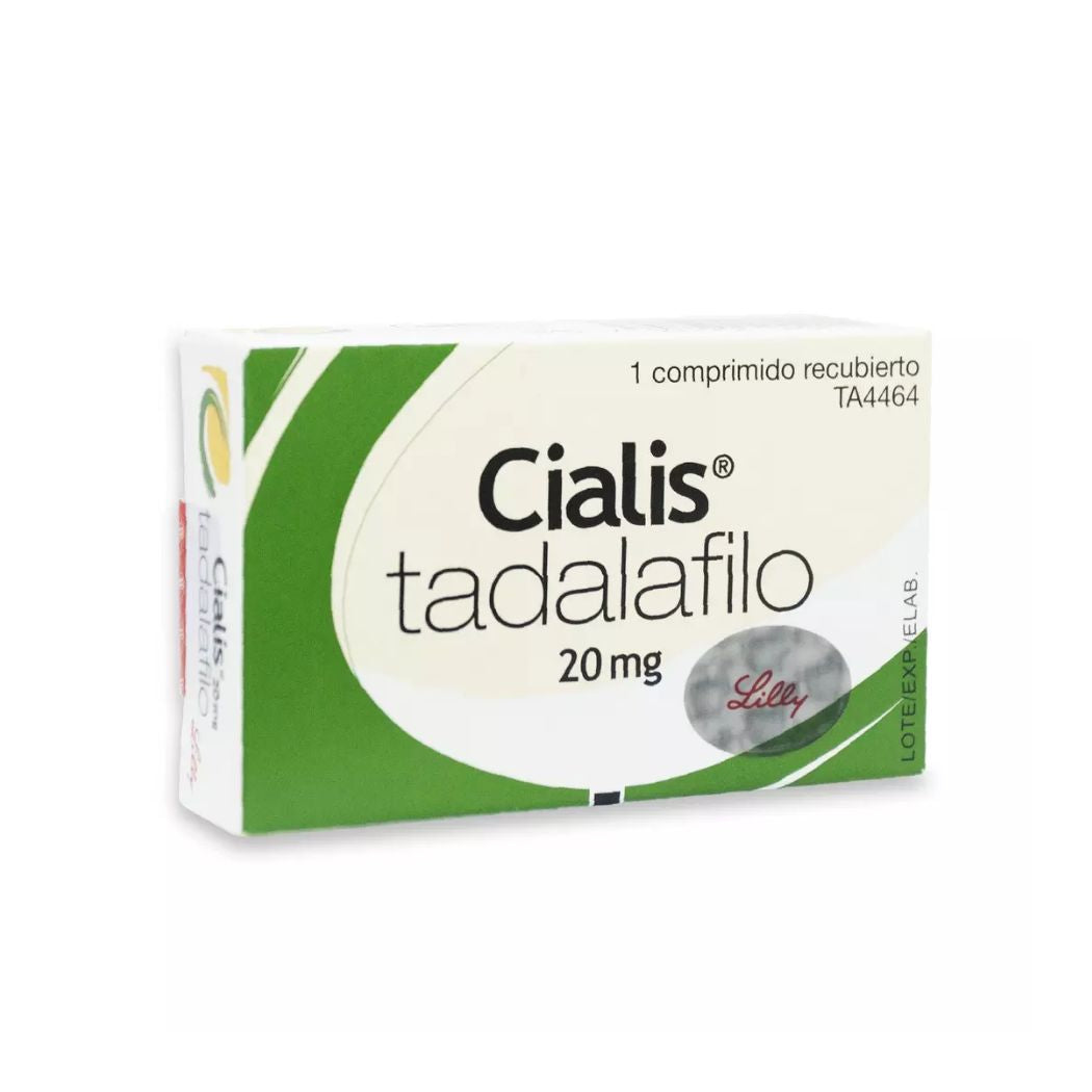 Cialis Tadalafilo 20 mg 1 Comprimidos
