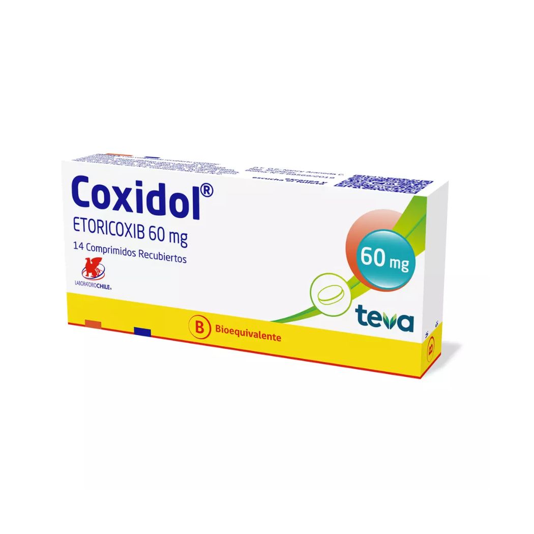 Coxidol (B) Etoricoxib 60 mg 14 Comprimidos Recubiertos