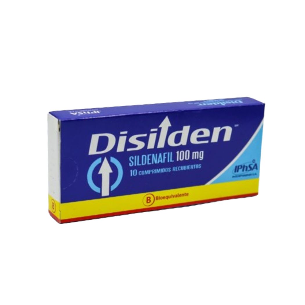 Disilden (B) Sildenafil 100 mg 10 Comprimidos