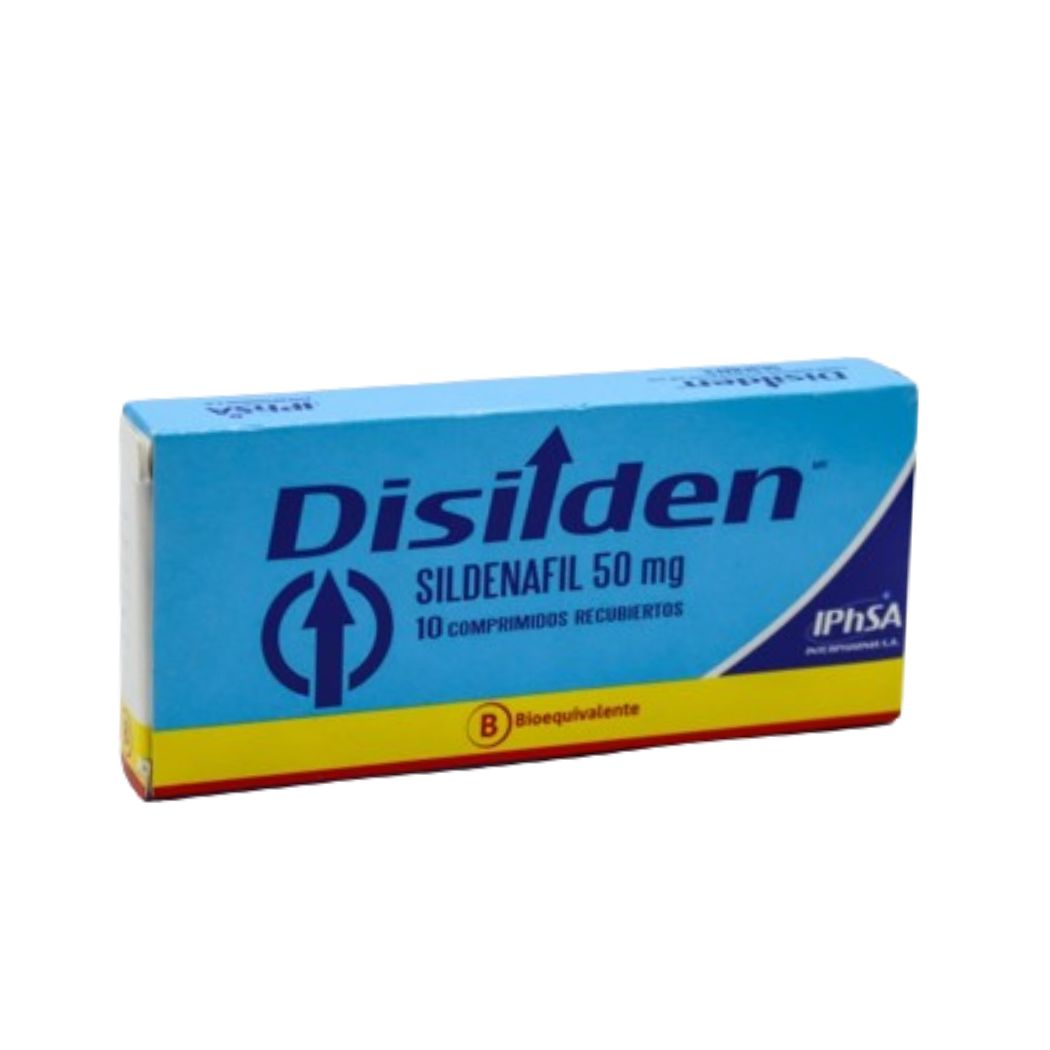 Disilden (B) Sildenafil 50 mg 10 Comprimidos