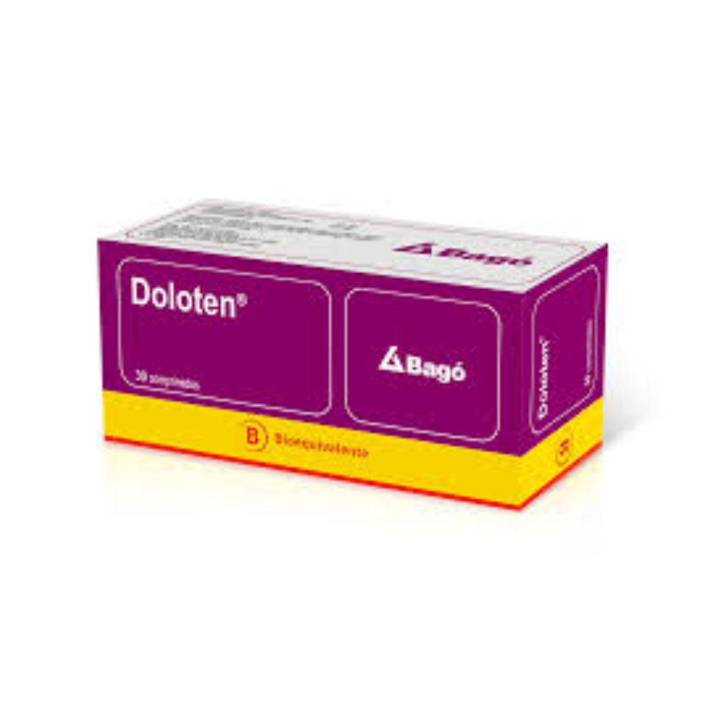 Doloten (B) Paracetamo/Tramadol 325mg/37,5mg 30 Comprimidos Recubiertos