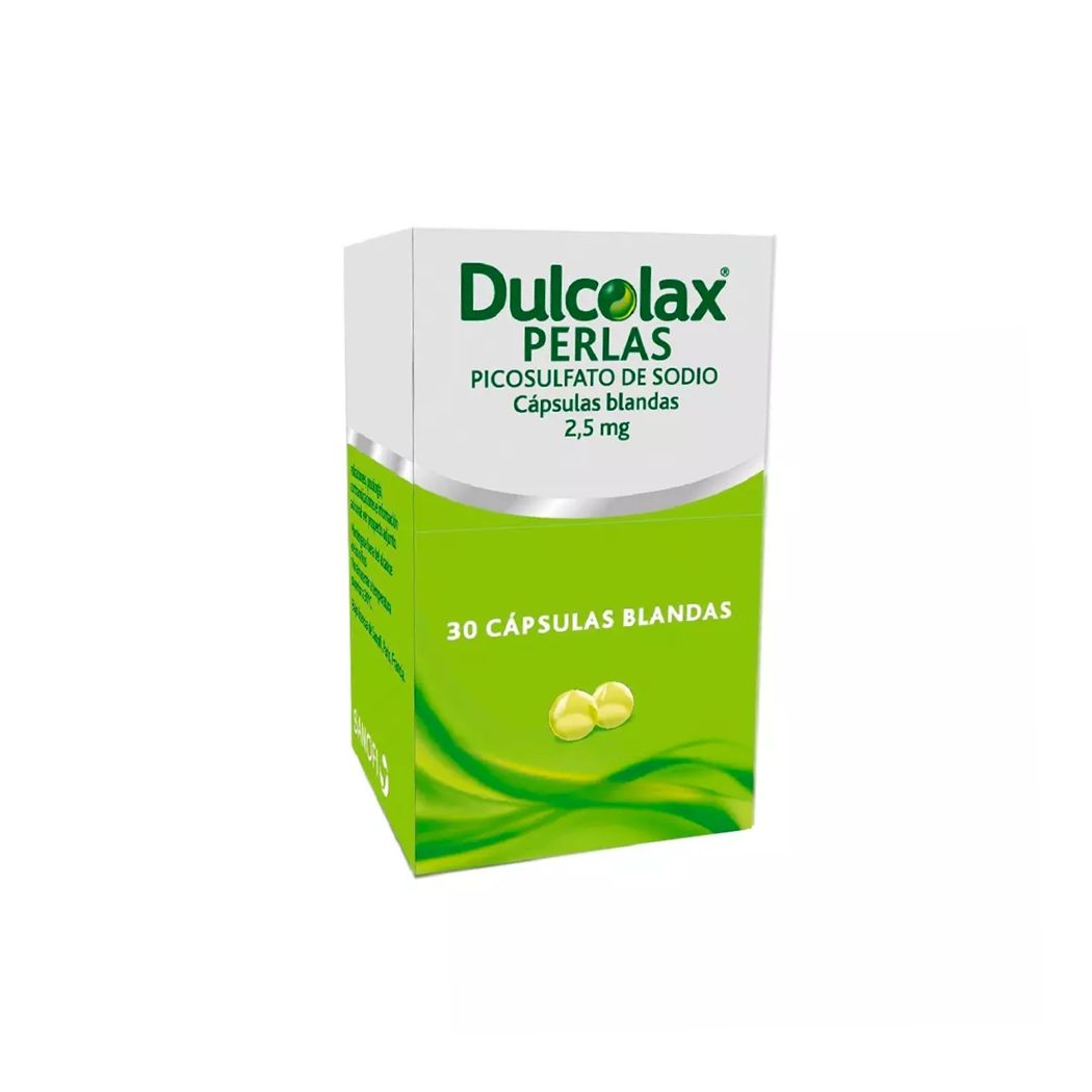 Dulcolax Perlas Picosulfato De Sodio 2,5 mg 30 Capsulas Blandas