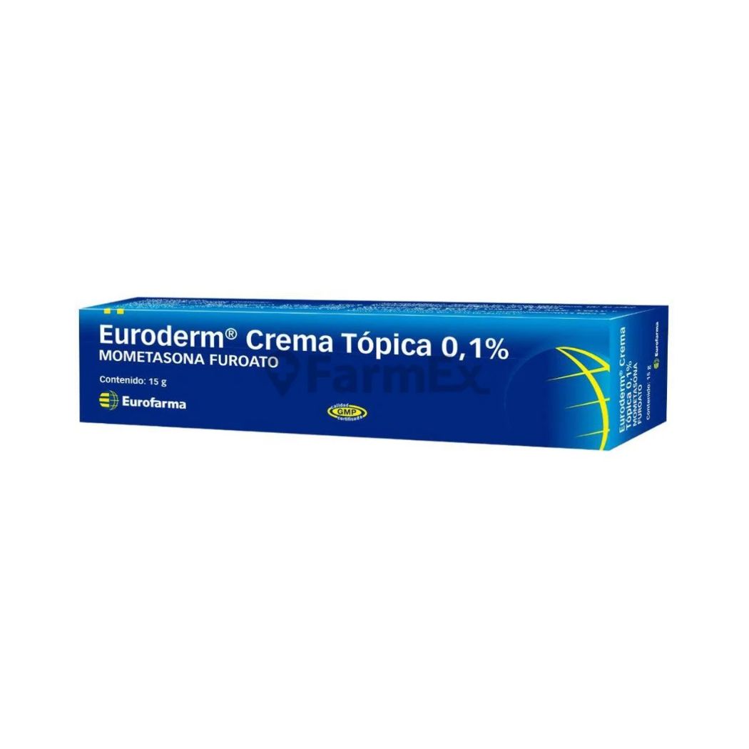 Euroderm Mometasona Furoato 0,1% Crema Topica 15 g