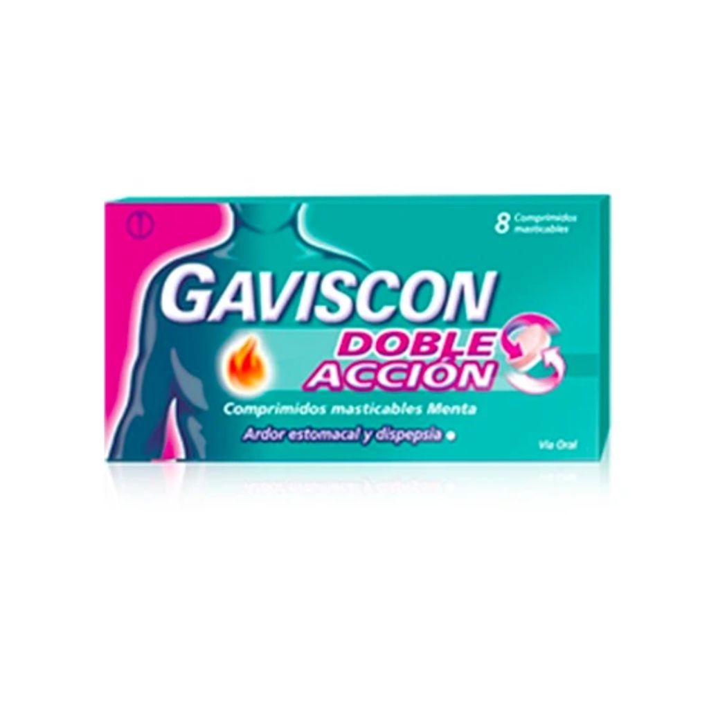Gaviscon Doble Accion 8 Comprimidos