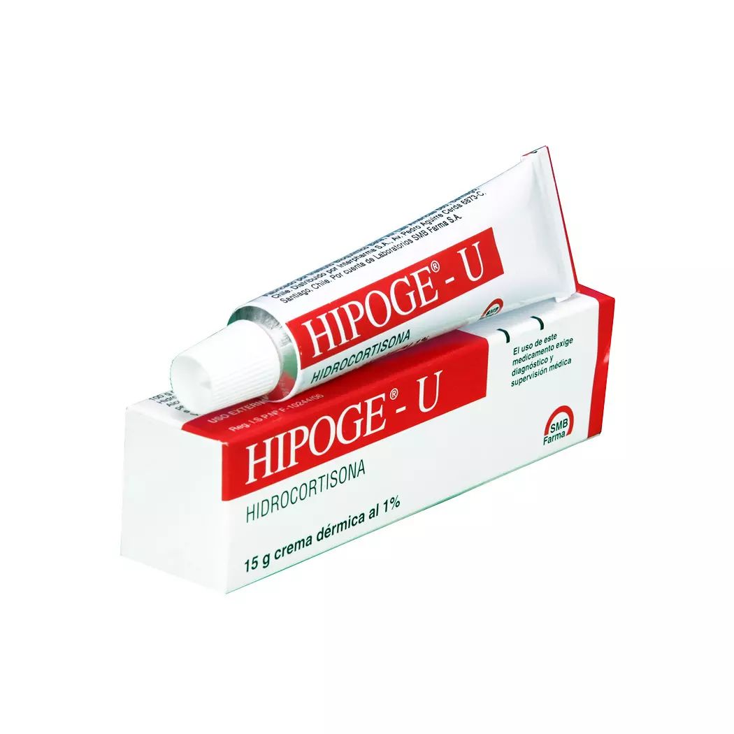Hipoge-U Hidrocortisona 1% Crema Dérmica 15 g