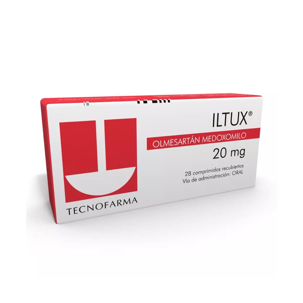 Iltux (B) Olmesartan Medoxomilo 20 mg 28 Comprimidos Recubiertos
