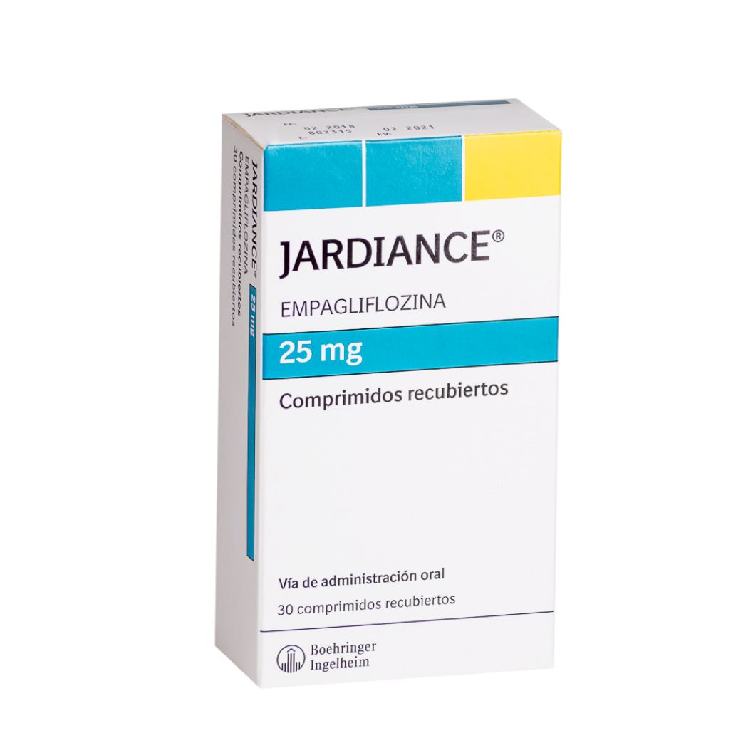 Jardiance Empagliflozina 25 mg 30 Comprimidos Recubierto