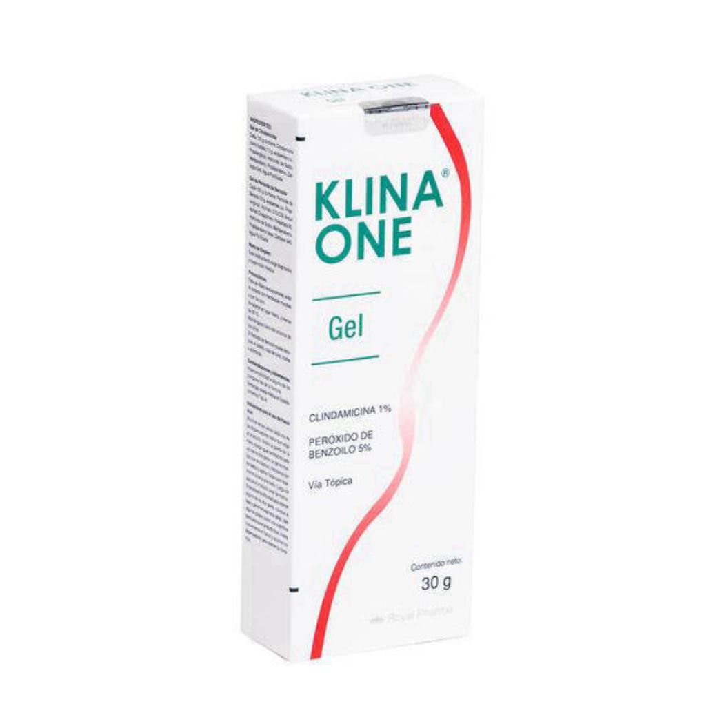 Klina One Clindamicina/Benzoilo Gel Tópico 30 g