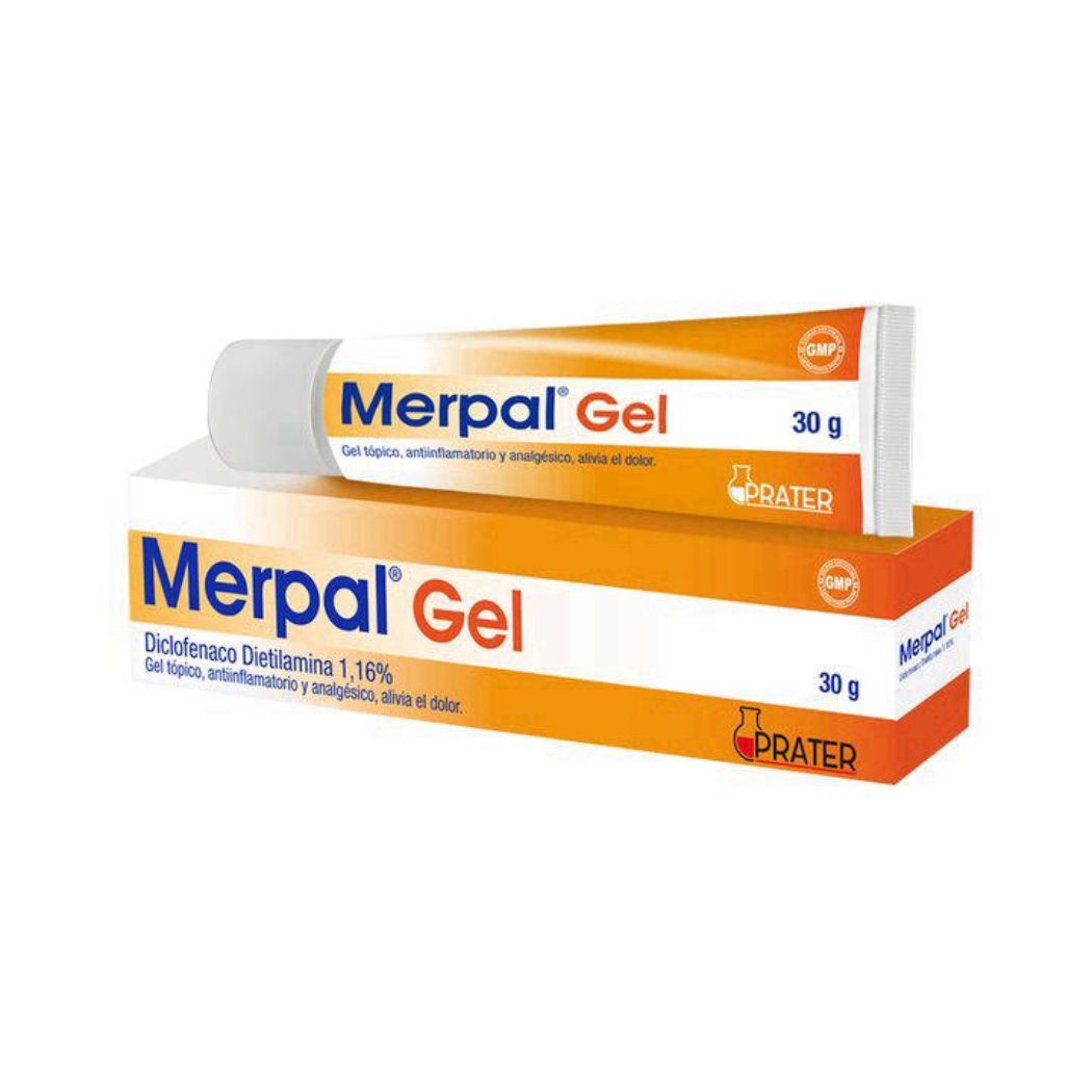 Merpal Diclofenaco Dietilamina 1% Gel Tópico 60 g