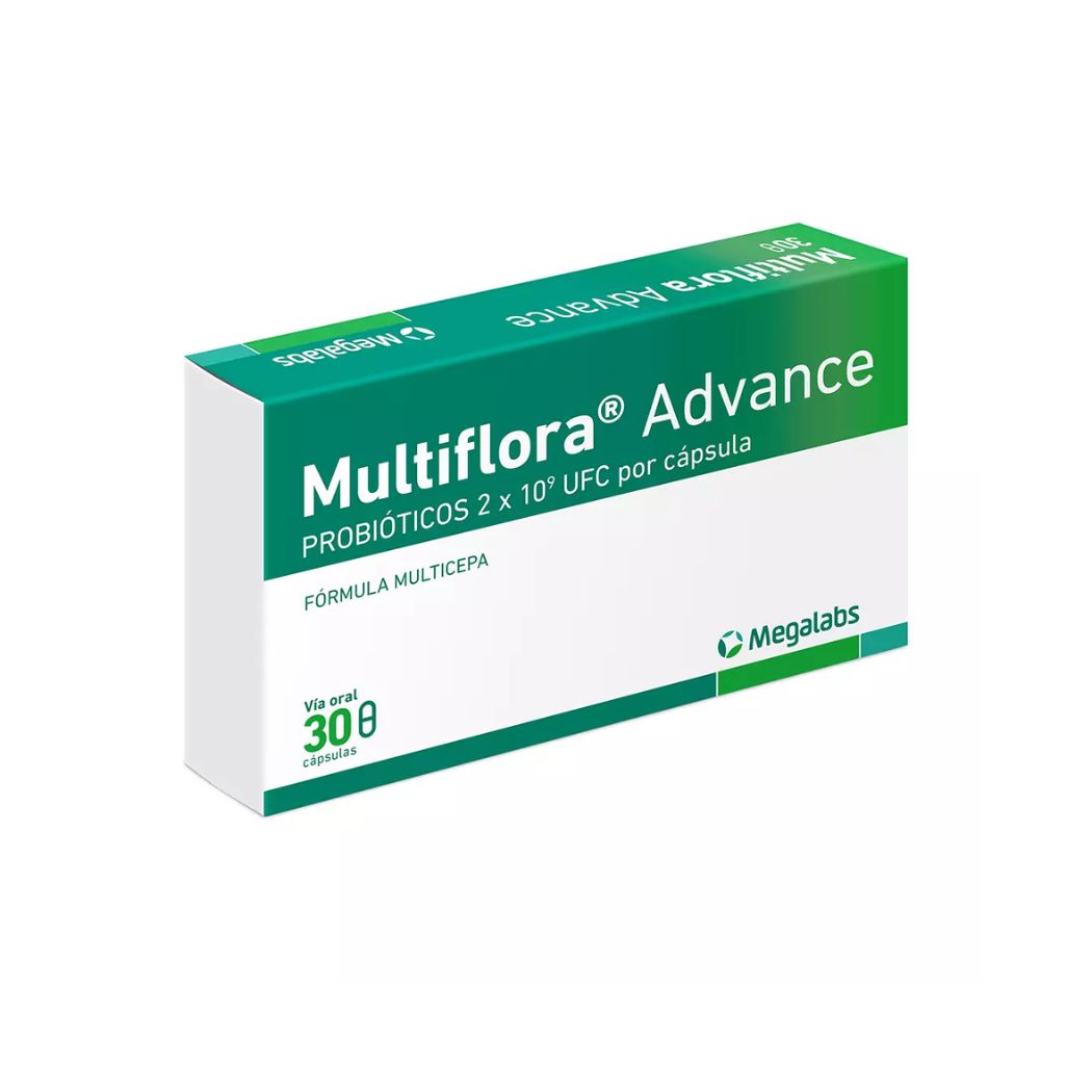 Multiflora Advance Probióticos 30 Capsulas
