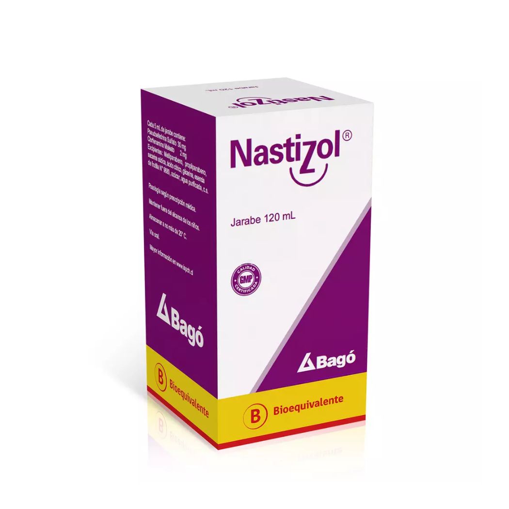 Nastizol Antigripal (B) 30mg/5ml Jarabe 120 ml