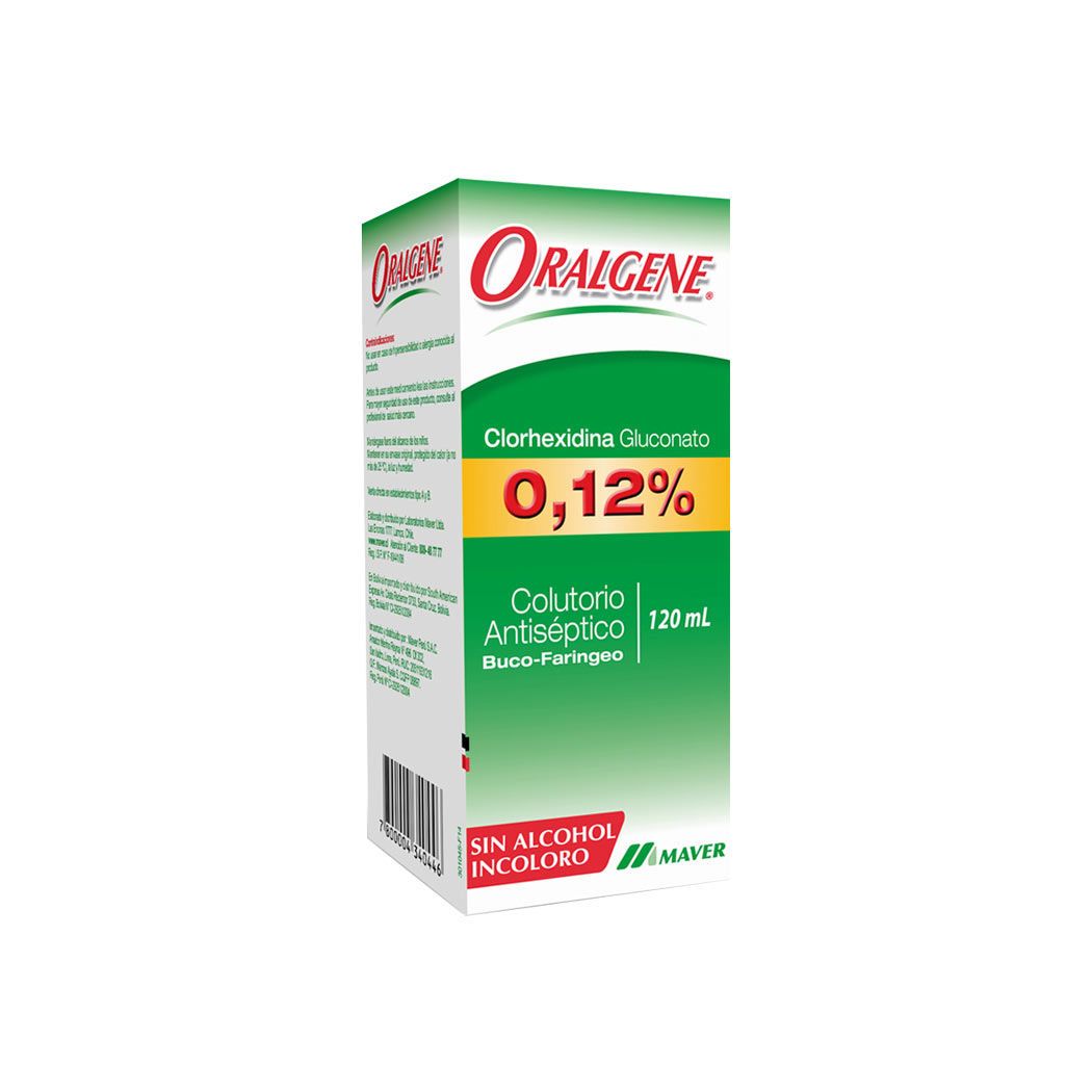 Oralgene Enjuague Bucal 0,12% Clorhexidina 120 ml