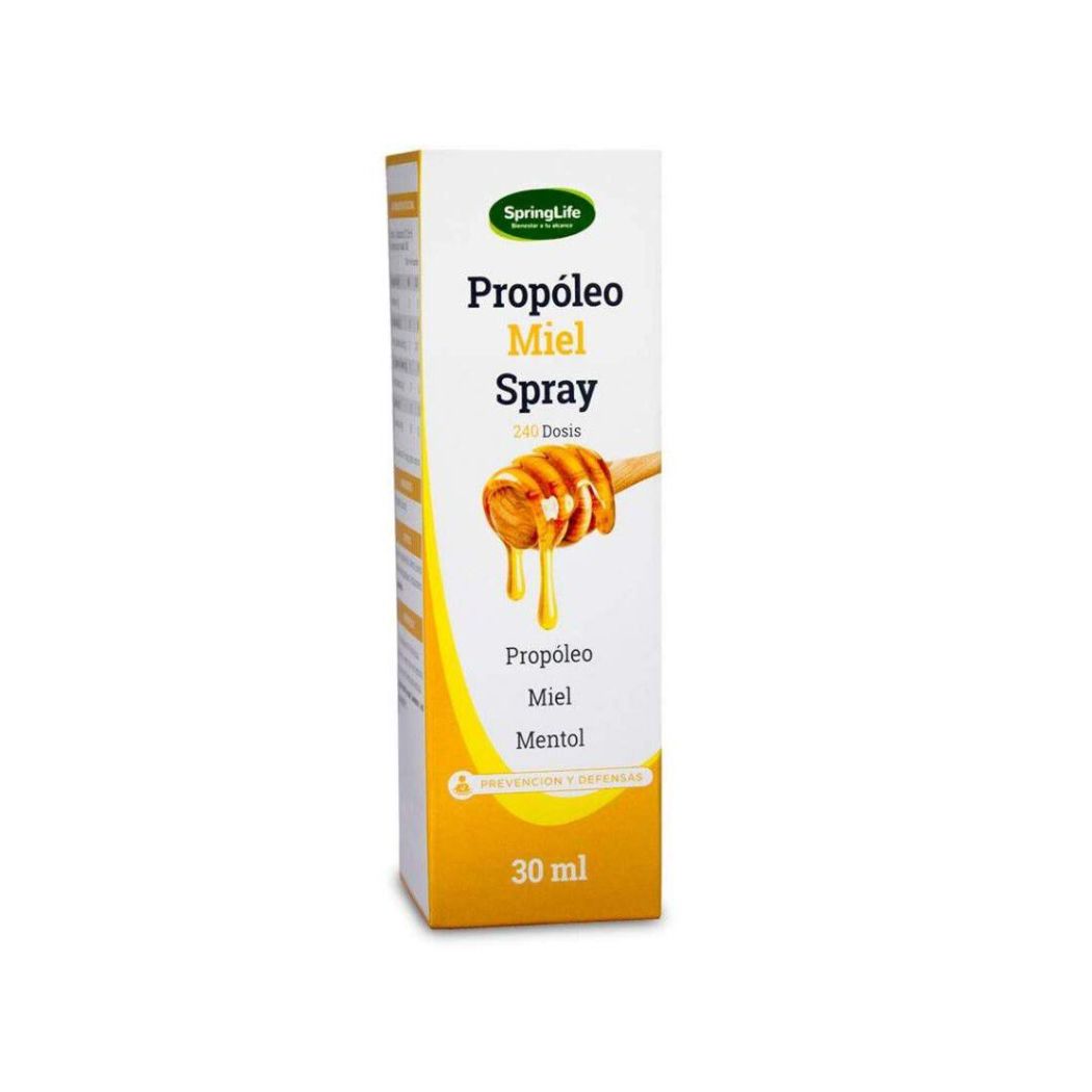 Propoleo Miel Spray 240 Dosis 30 ml