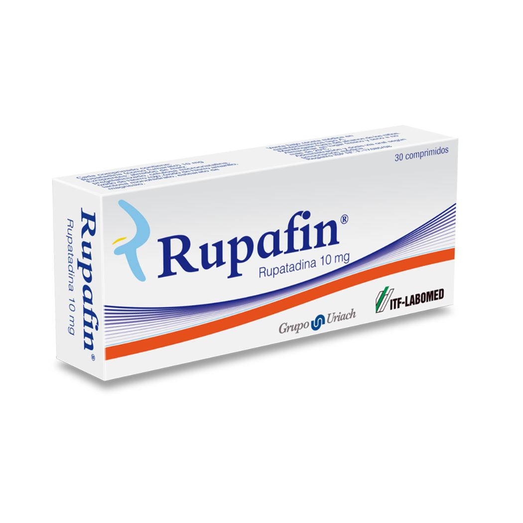 Rupafin Rupatadina 10 mg 30 Comprimidos