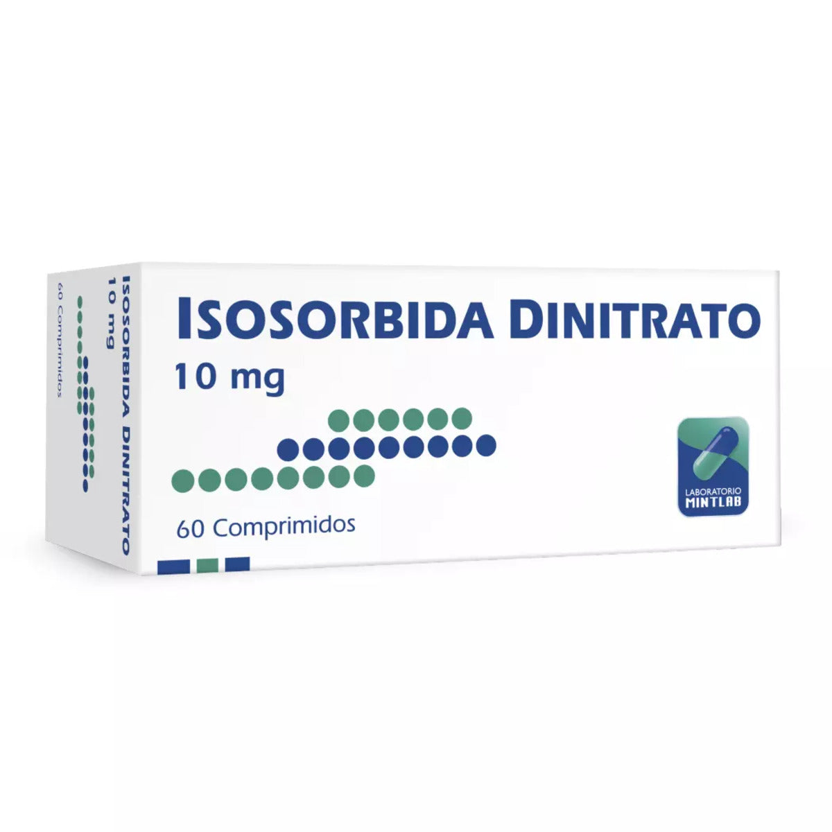 Isosorbide Dinitrato 10 mg Mintlab 60 Comprimidos Laboratorio Mintlab