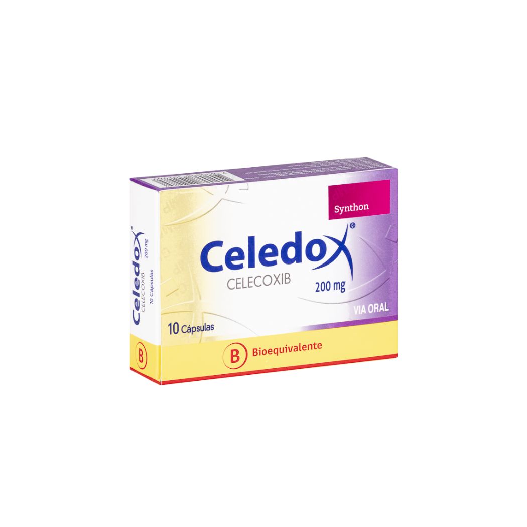 Celedox (B) Celecoxib 200 mg 30 Capsulas