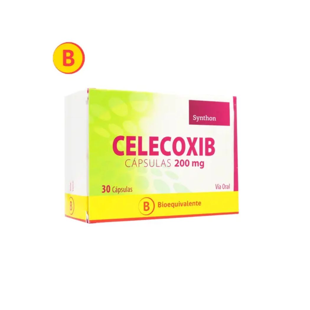 Celecoxib (B) 200 mg 30 Capsulas Synthon