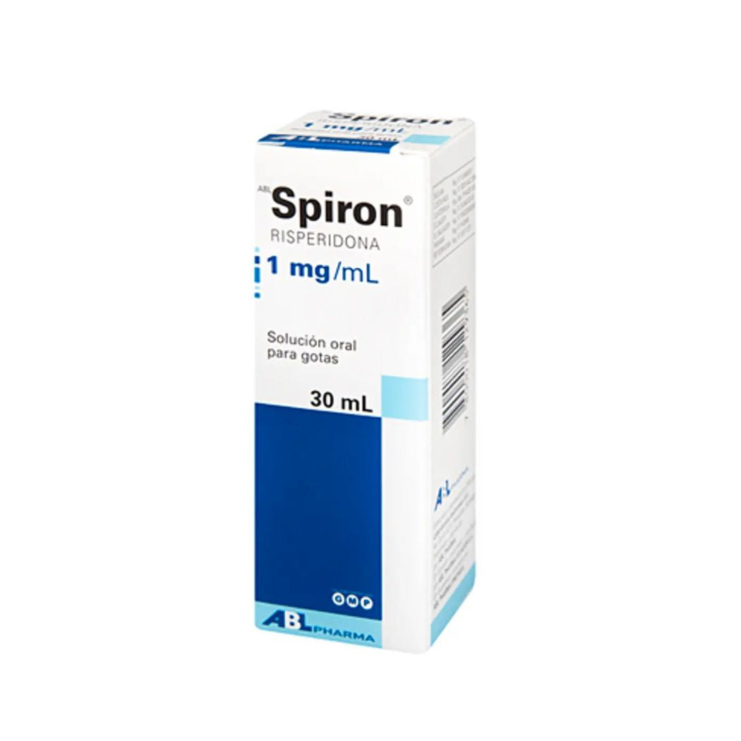 Spiron Risperidona 1 mg Gotas Orales 10 ml