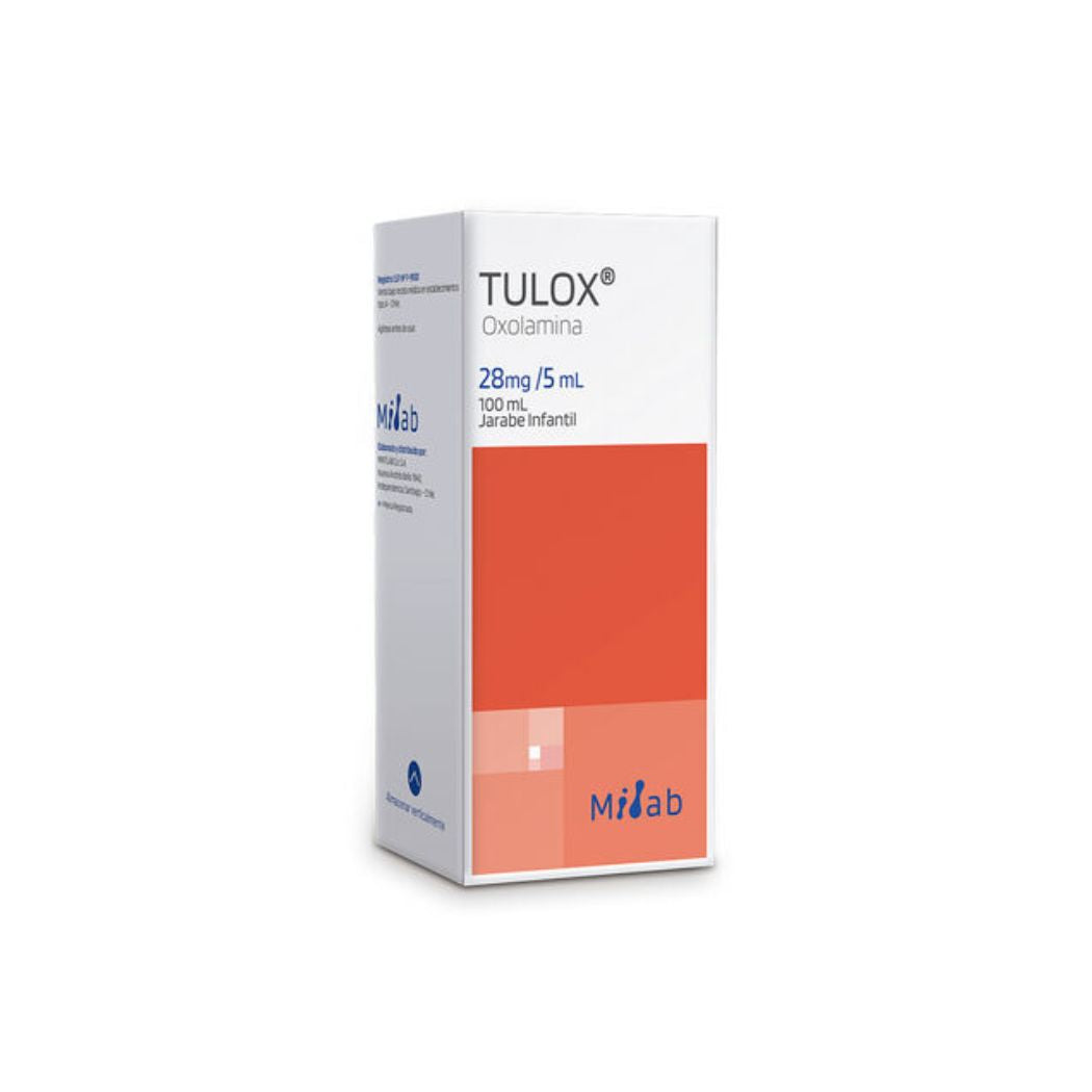Tulox Pediatrico Oxolamina 28mg/5ml Jarabe 100 ml