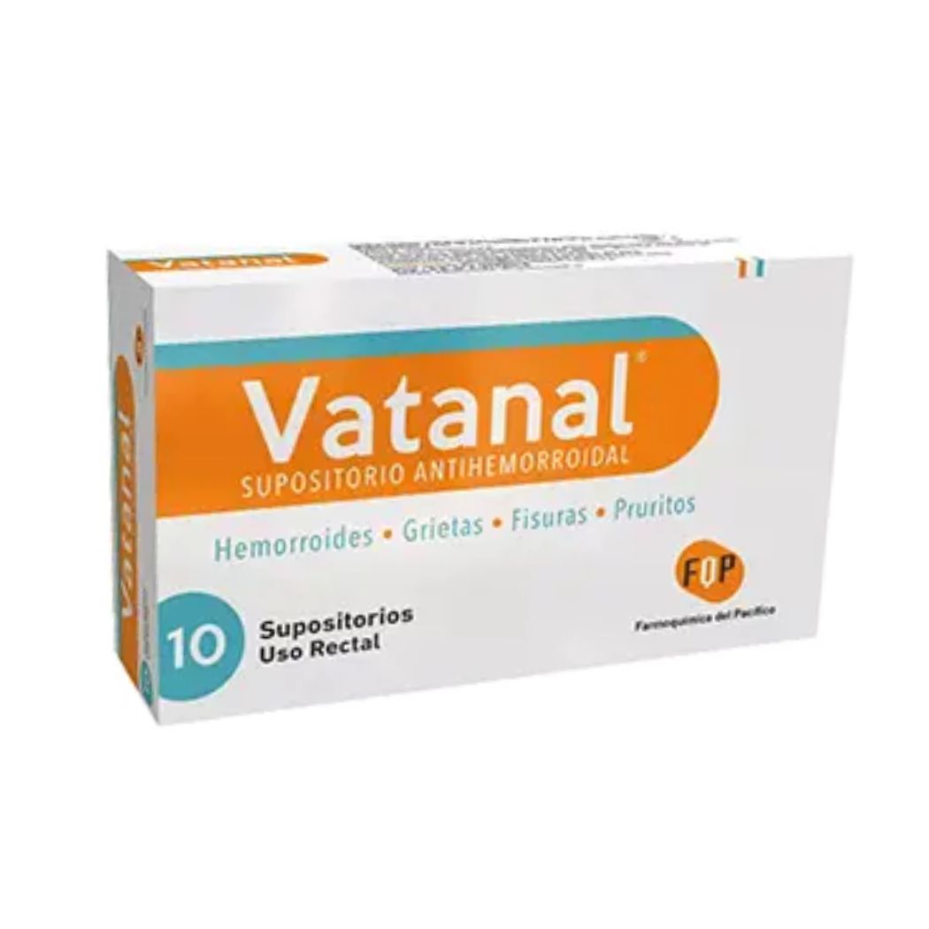 Vatanal Higado de Bacalao 20 mg 10 Supositorios