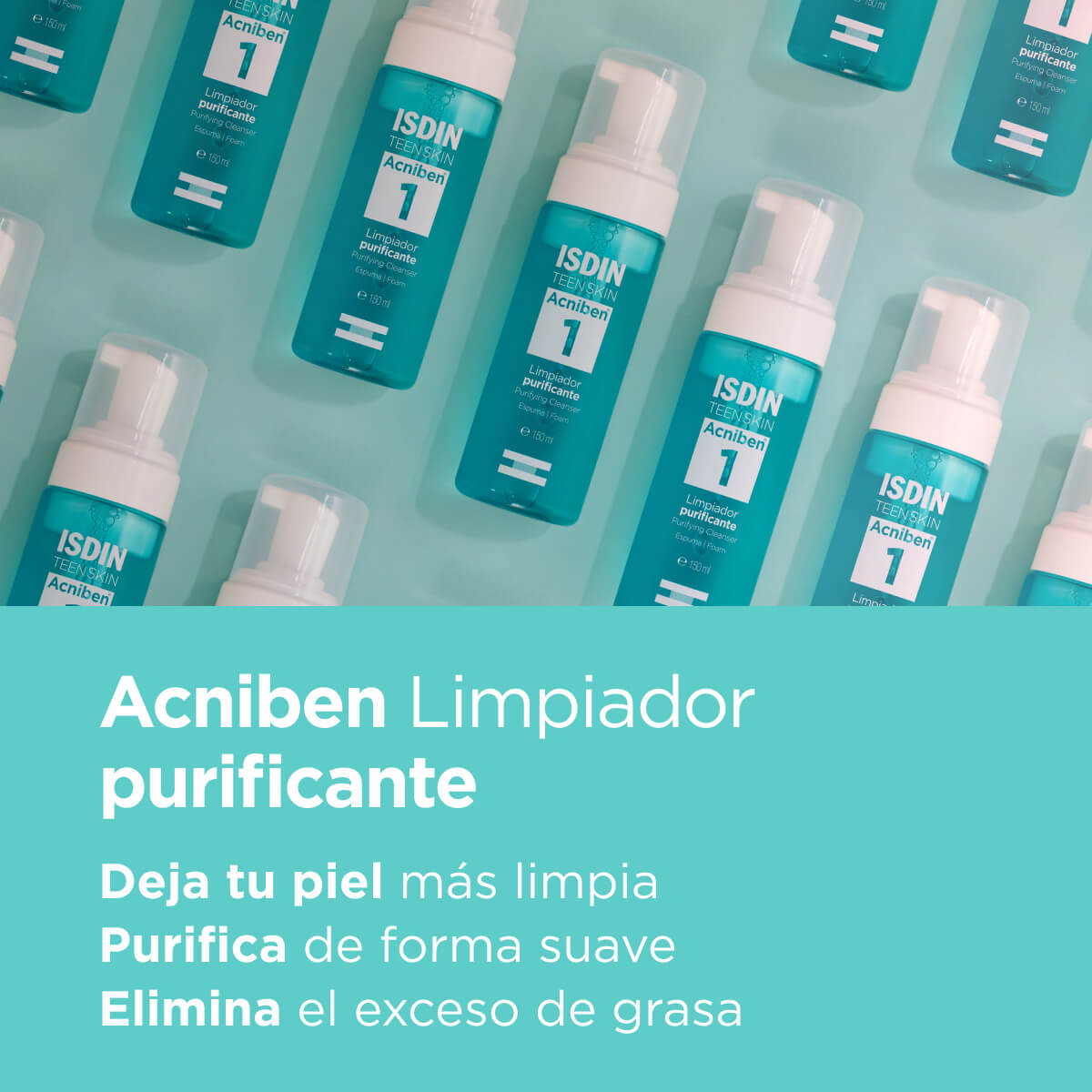 Isdin Teen Skin Acniben 1 Limpiador Purificante 150 ml