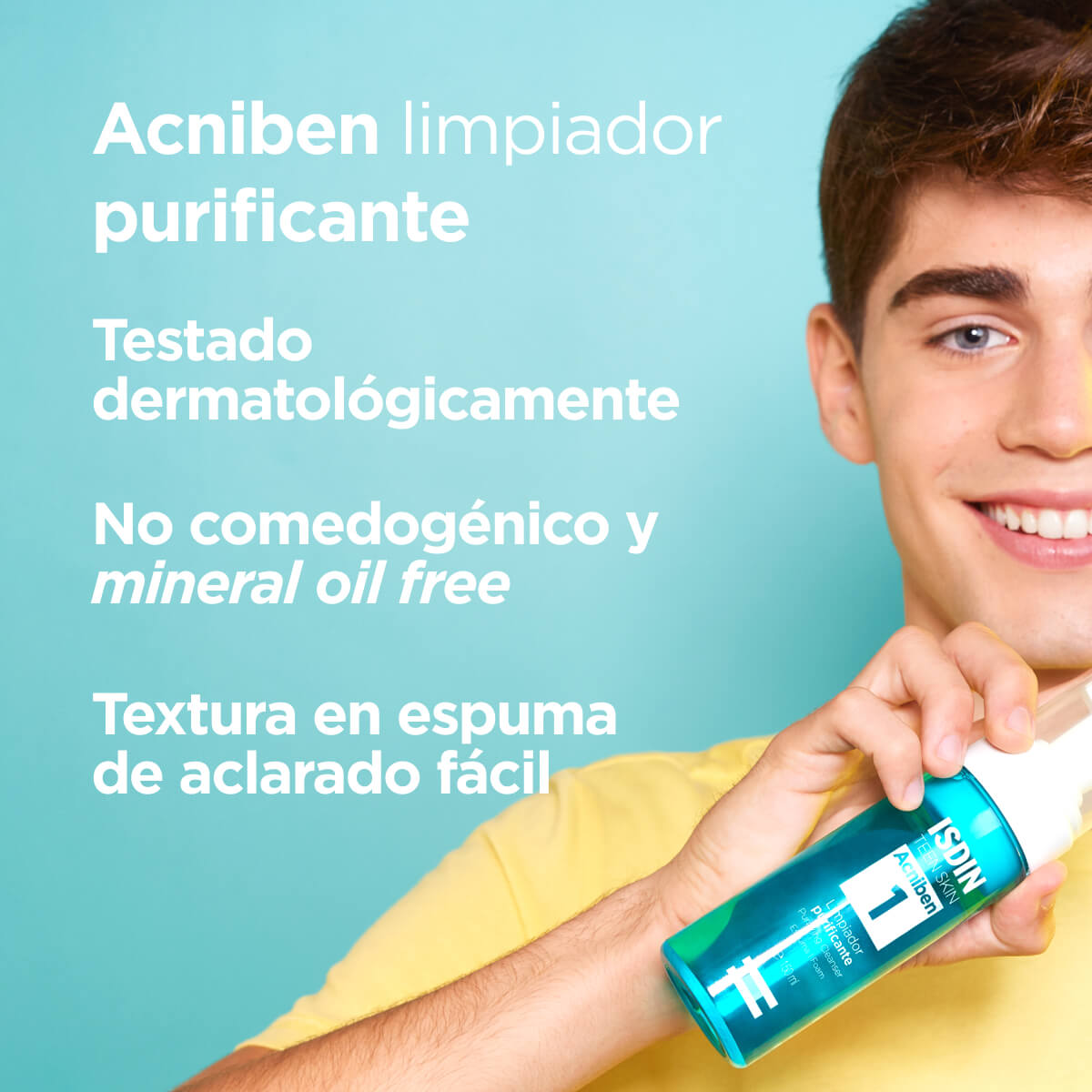 Isdin Teen Skin Acniben 1 Limpiador Purificante 150 ml