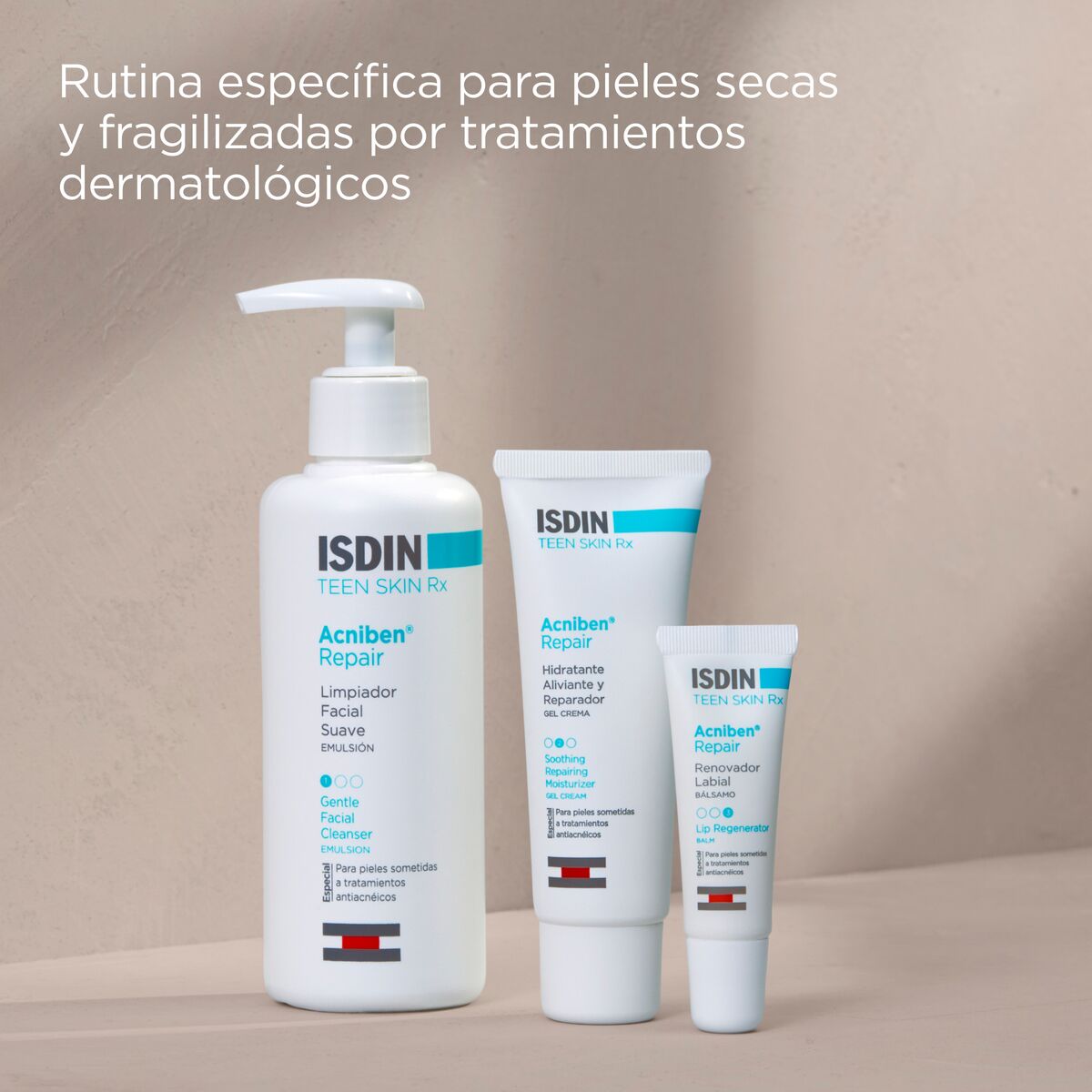 Isdin Teen Skin Acniben Repair Renovador Labial 10 ml