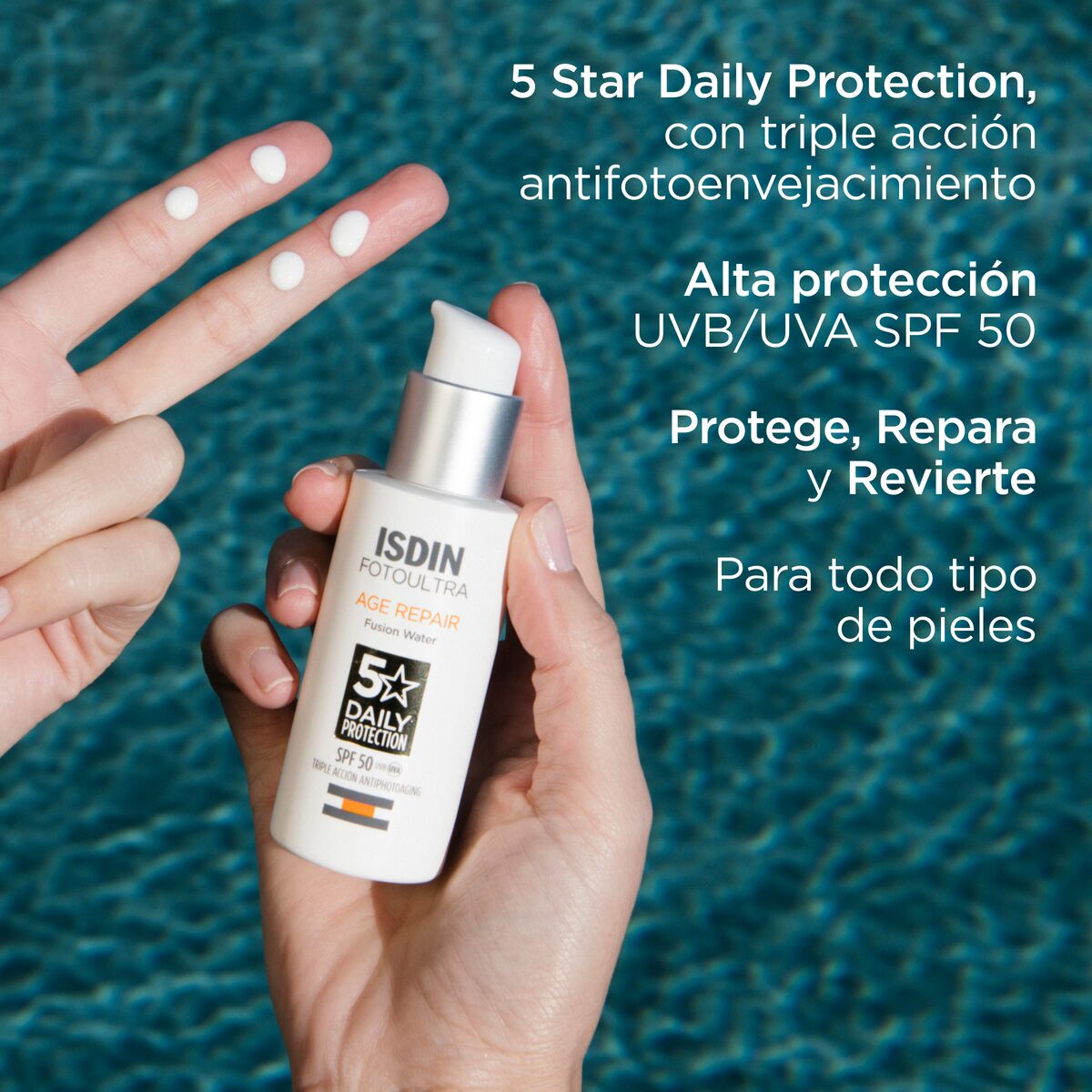 Isdin FotoUltra Age Repair FPS+50 Fusion Water 50 ml