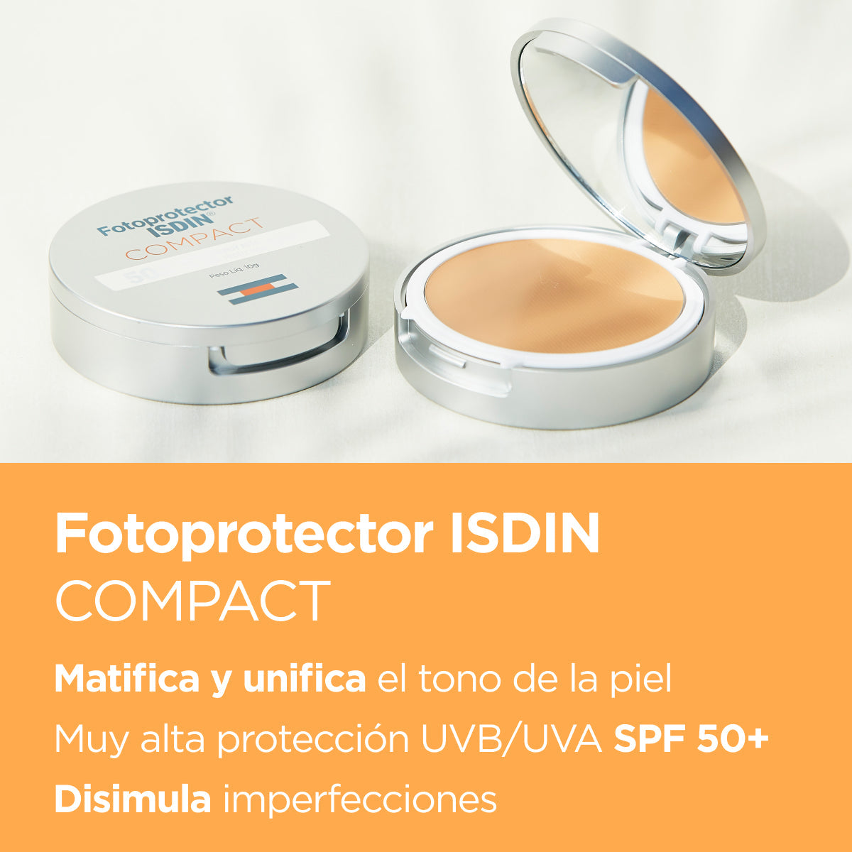 Isdin Fotoprotector Compact FPS+50 Arena 10 g