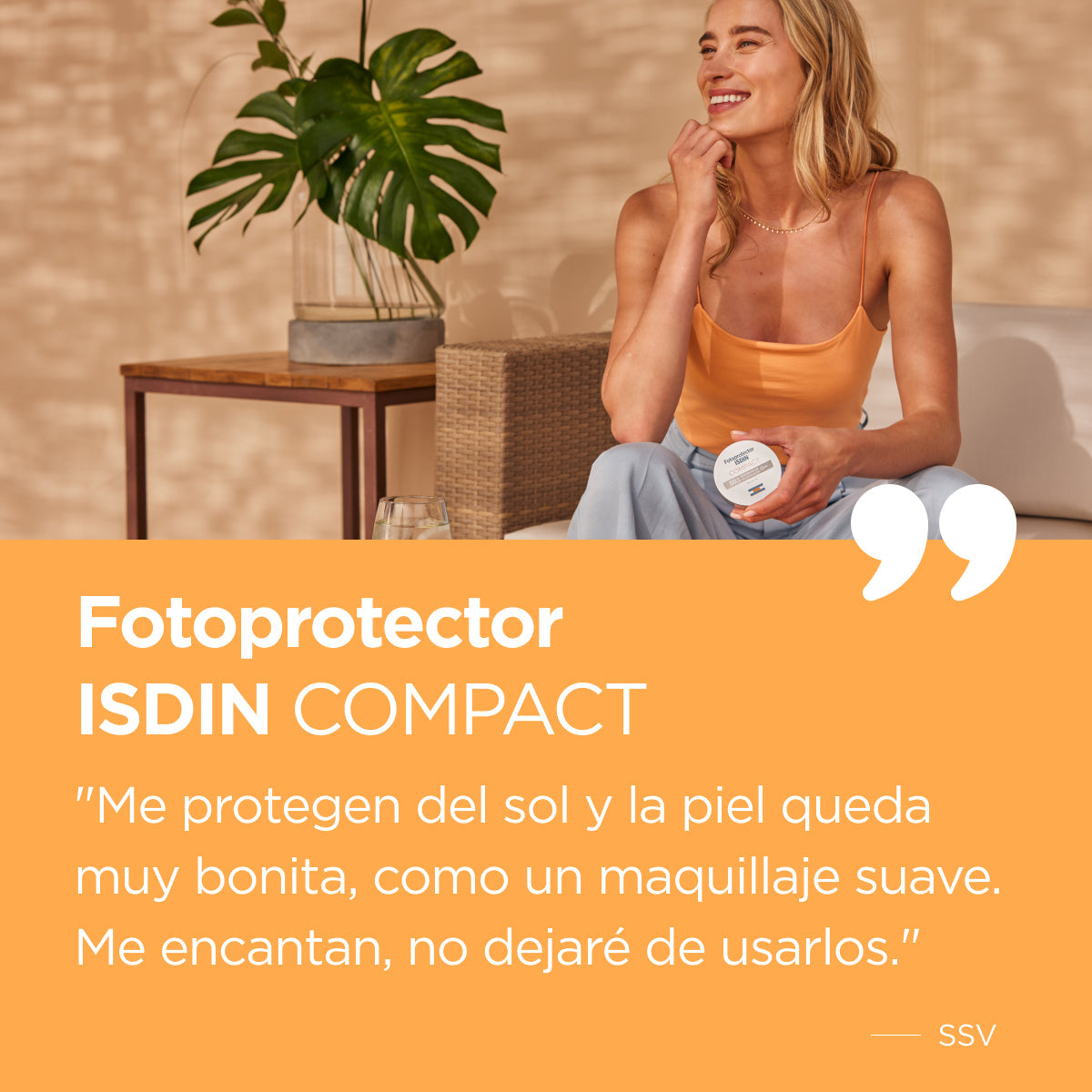 Isdin Fotoprotector Compact FPS+50 Arena 10 g