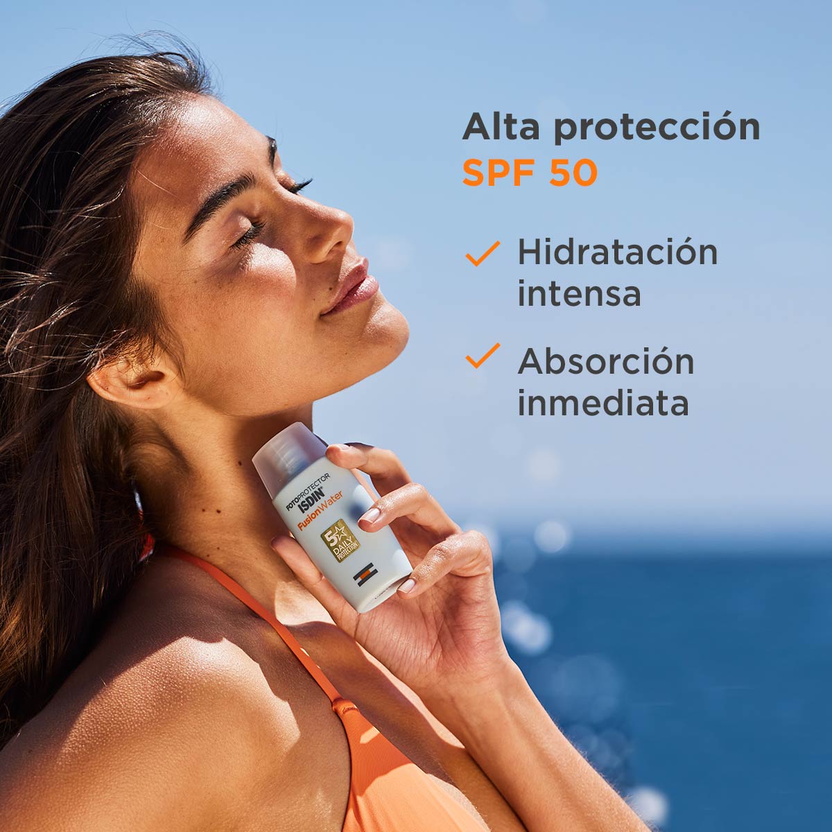 Isdin Fotoprotector Fusion Water SPF+50 50 ml
