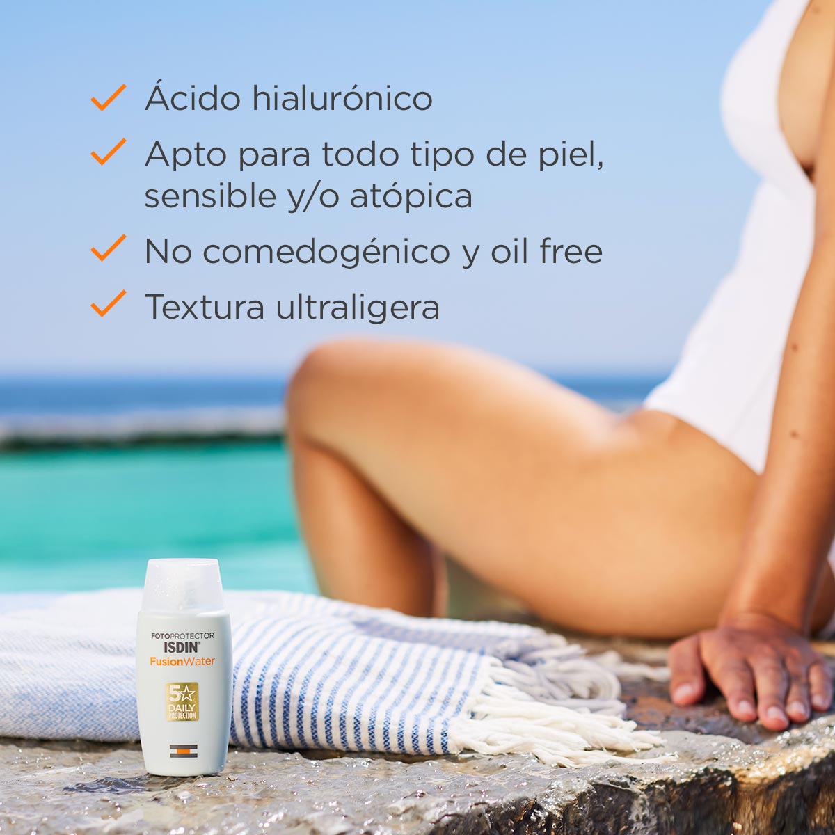 Isdin Fotoprotector Fusion Water SPF+50 50 ml