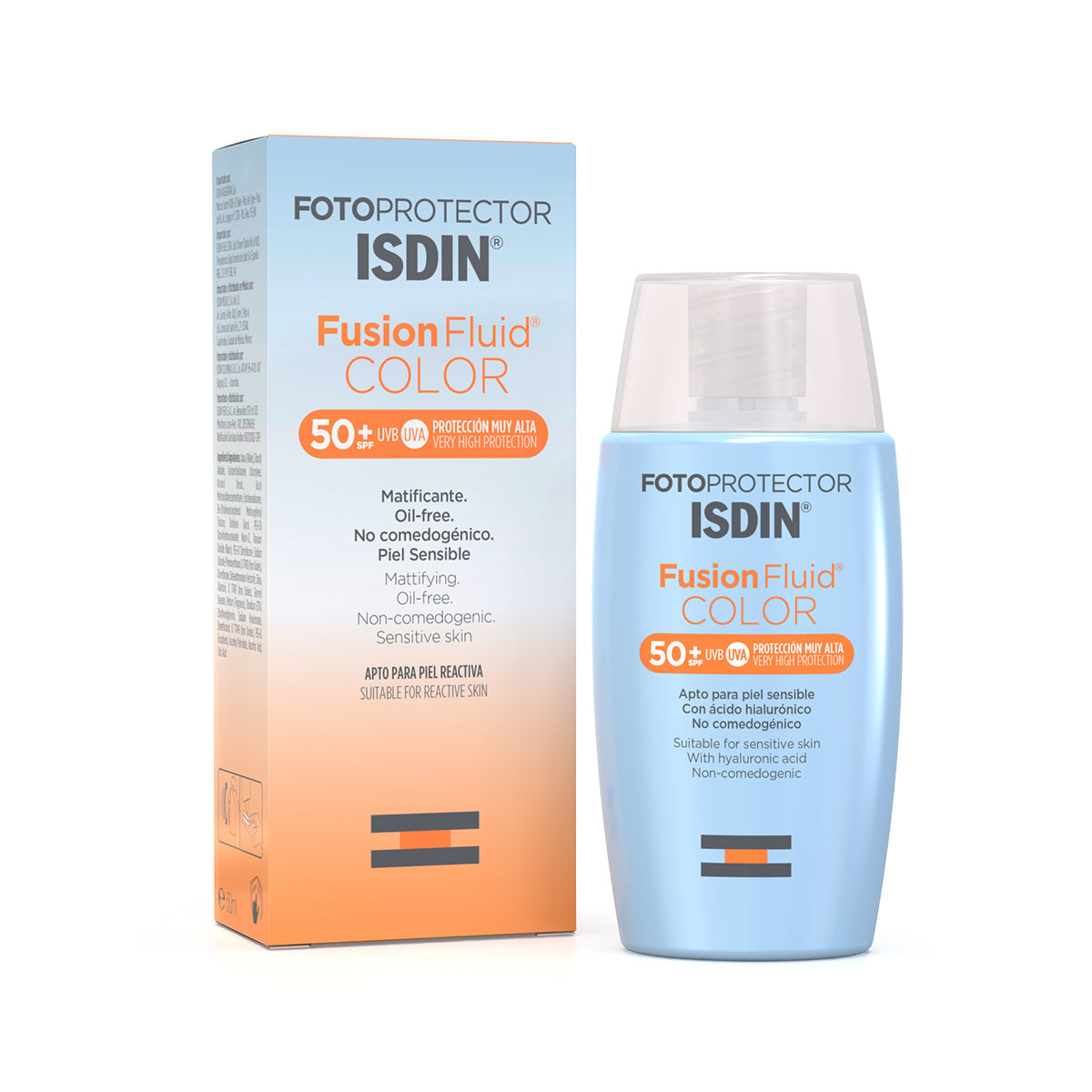 Isdin Fotoprotector Fusion Fluid FPS+50 Color 50 ml