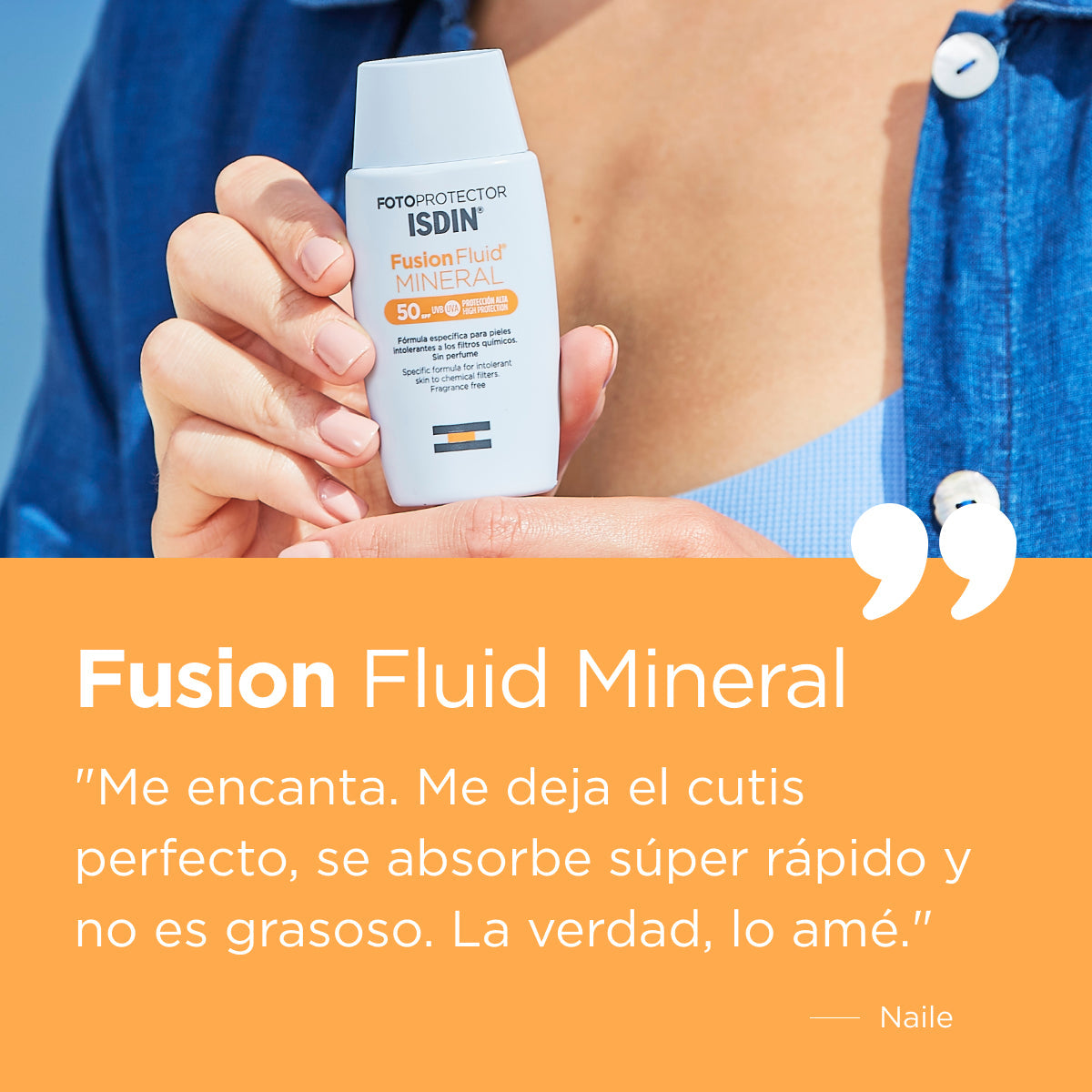Isdin Fotoprotector Fusion Fluid Mineral 50 ml