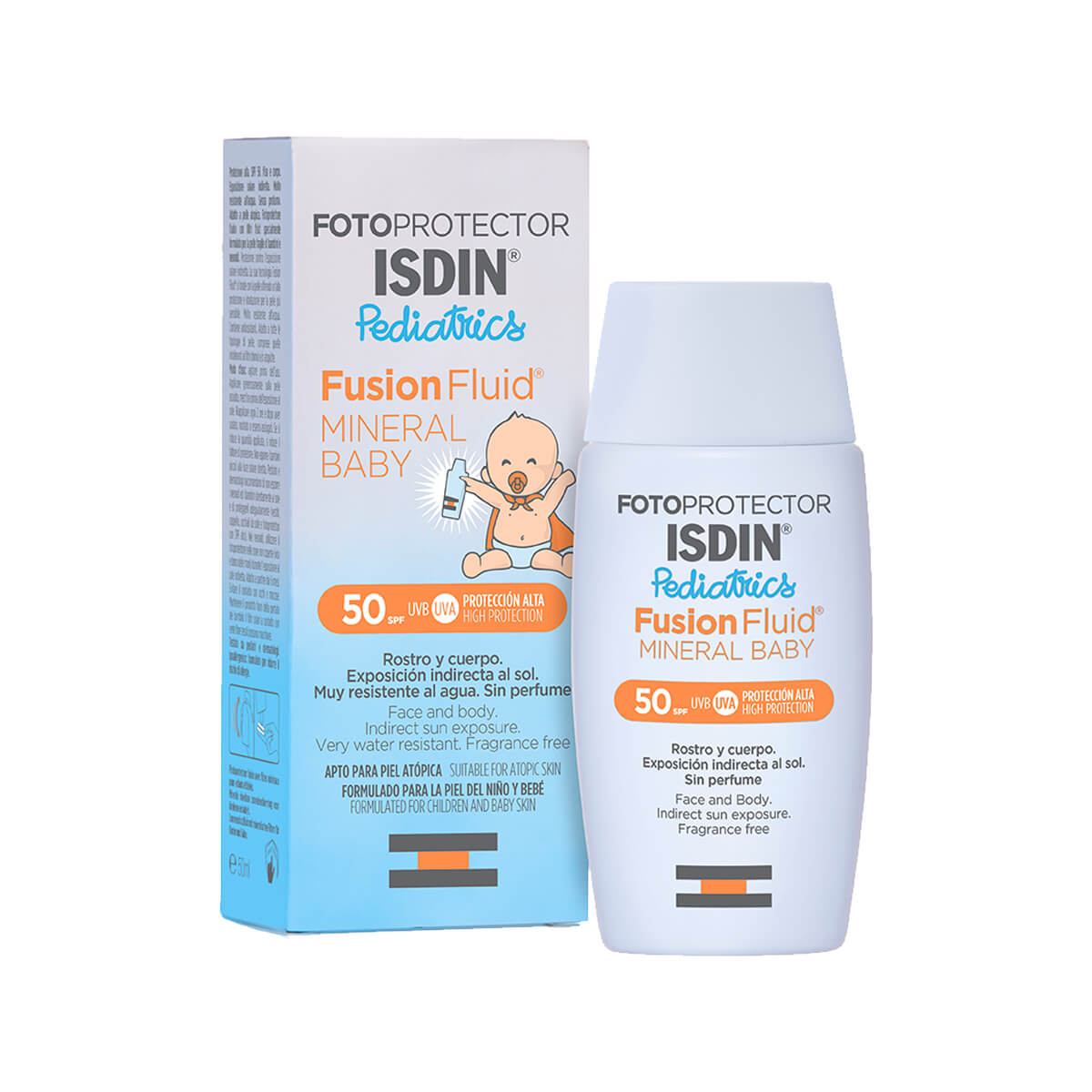 Isdin Fotoprotector Pediatrics FPS+50 Fusion Fluid Mineral Baby 50 ml