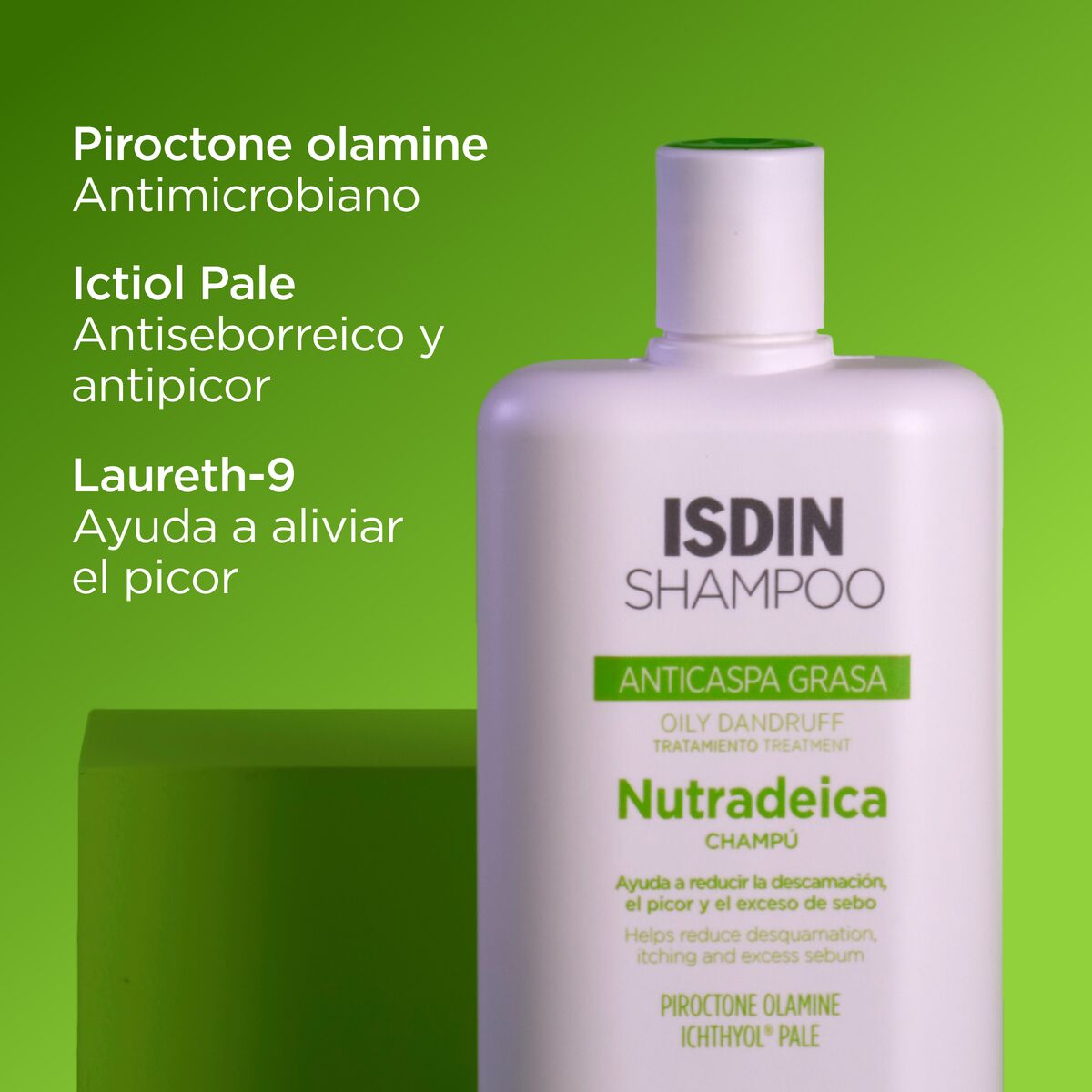 Isdin Nutradeica Shampoo Anticaspa Grasa 200 ml