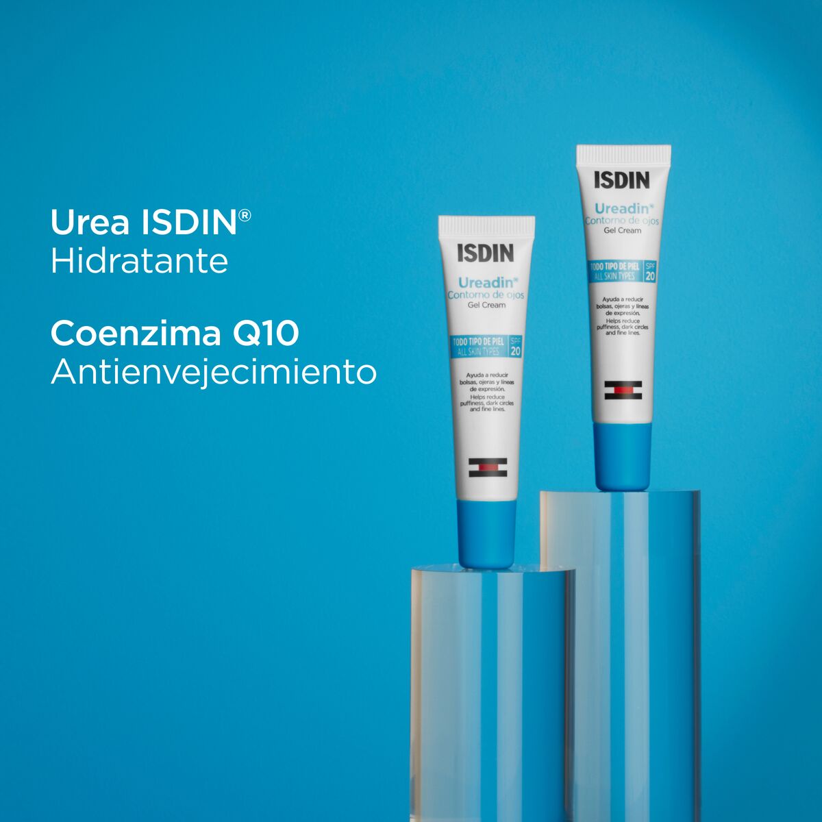 Isdin Ureadin Contorno de Ojos Gel Crema Hidratante 15 ml